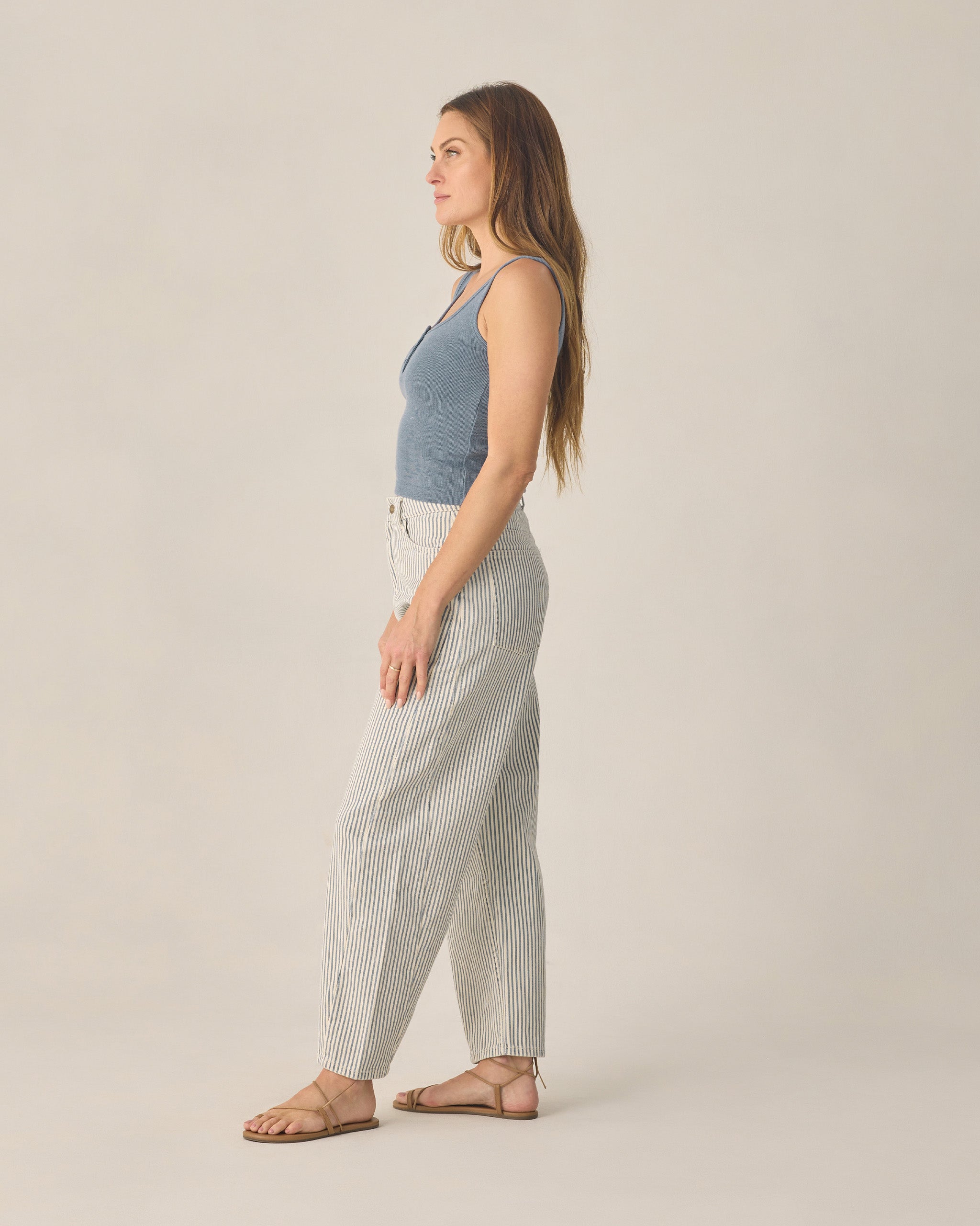 Women's Barrel Pant Natural
