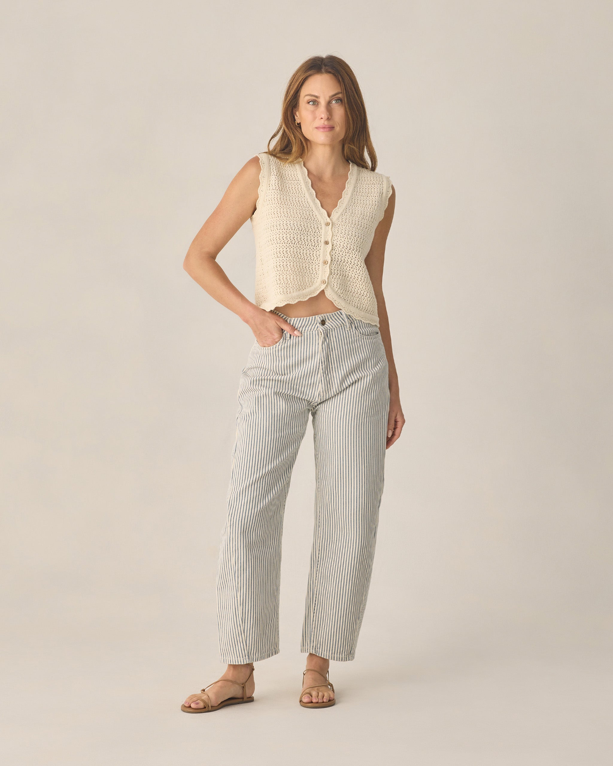 Women's Barrel Pant Natural