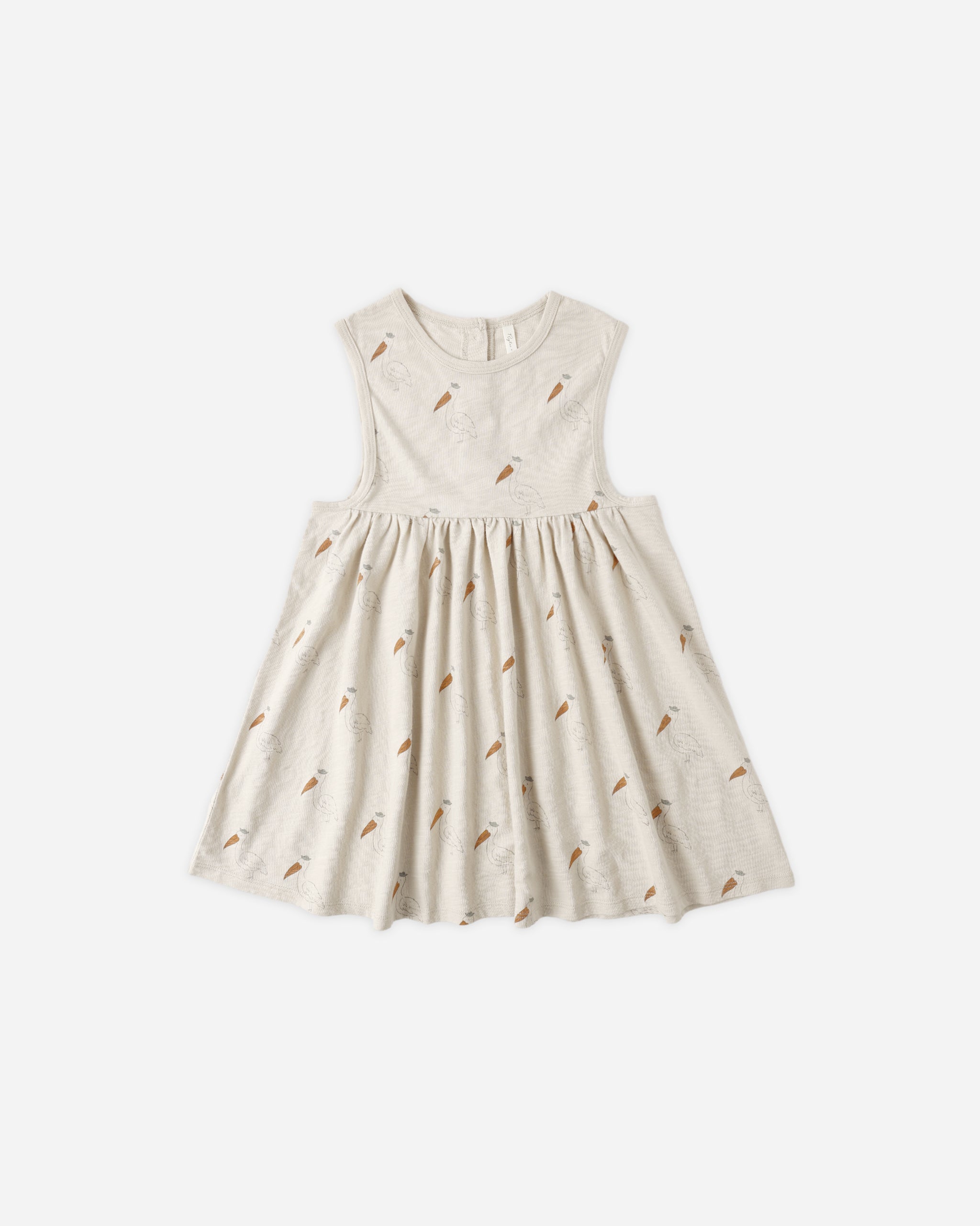 Layla Dress Pelican - Rylee + Cru | Kids Clothes | Trendy Baby Clothes | Modern Infant Outfits |