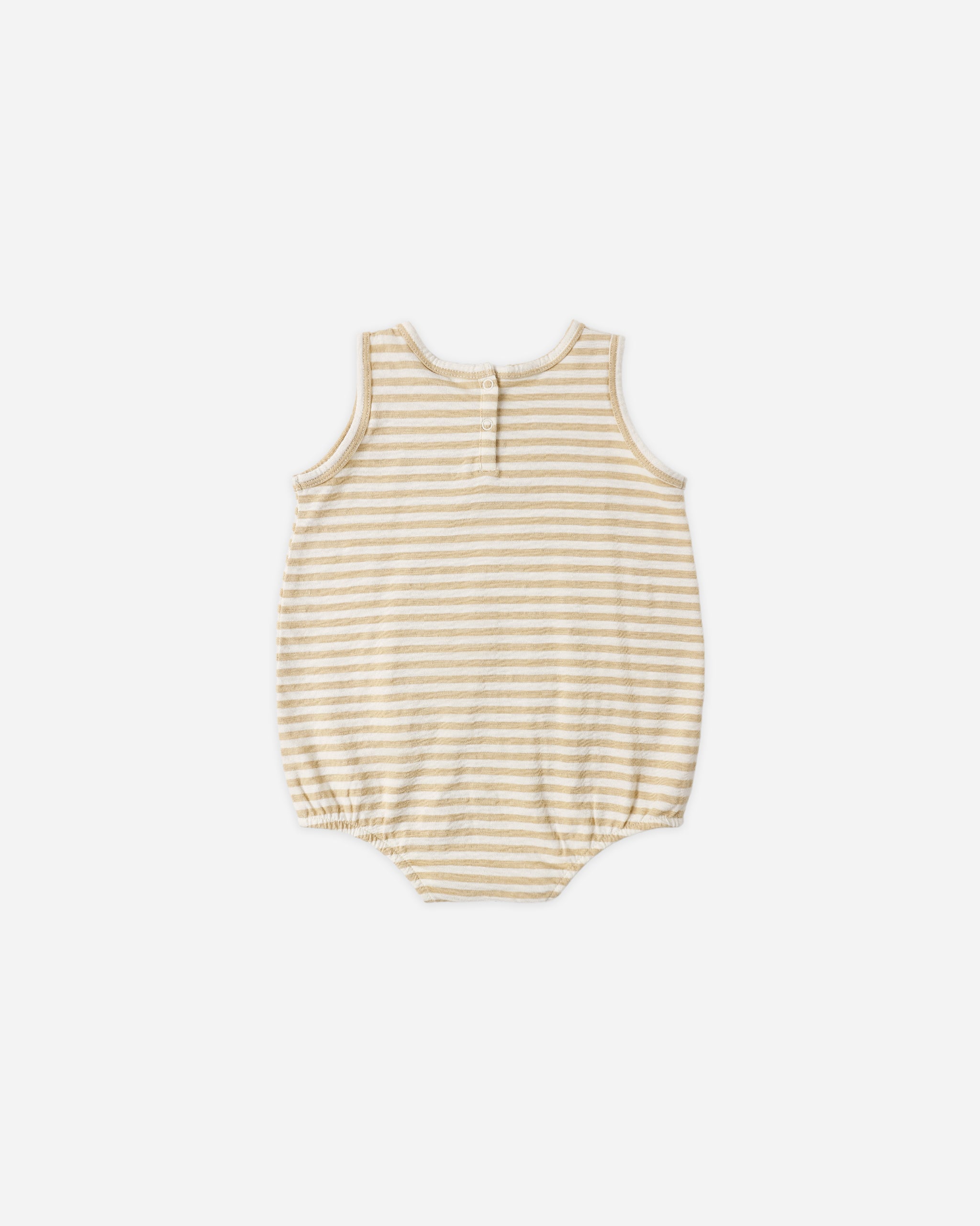 Bubble Onesie Butterscotch Stripe