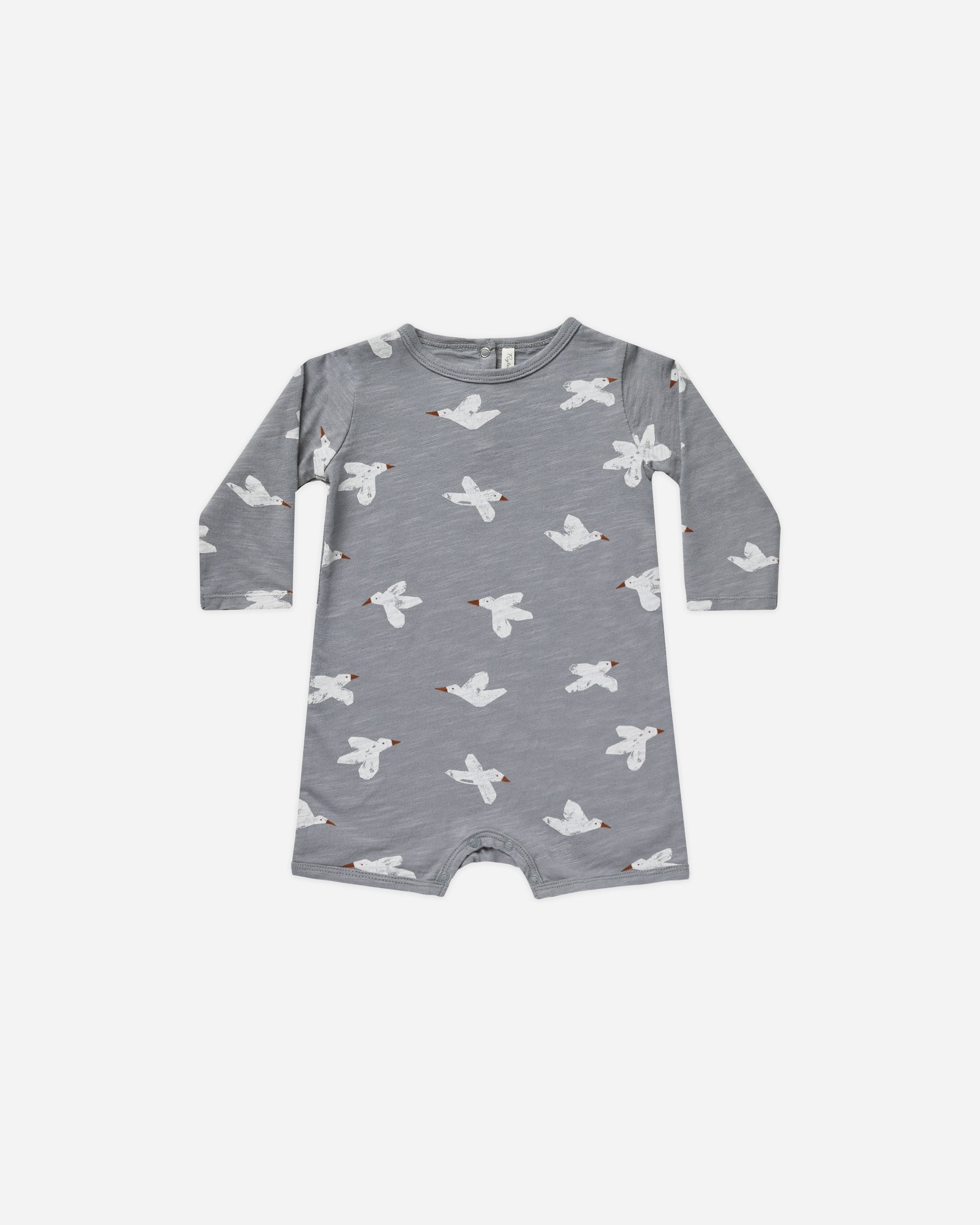 Long Sleeve Dash Romper || Birds - Rylee + Cru | Kids Clothes | Trendy Baby Clothes | Modern Infant Outfits |