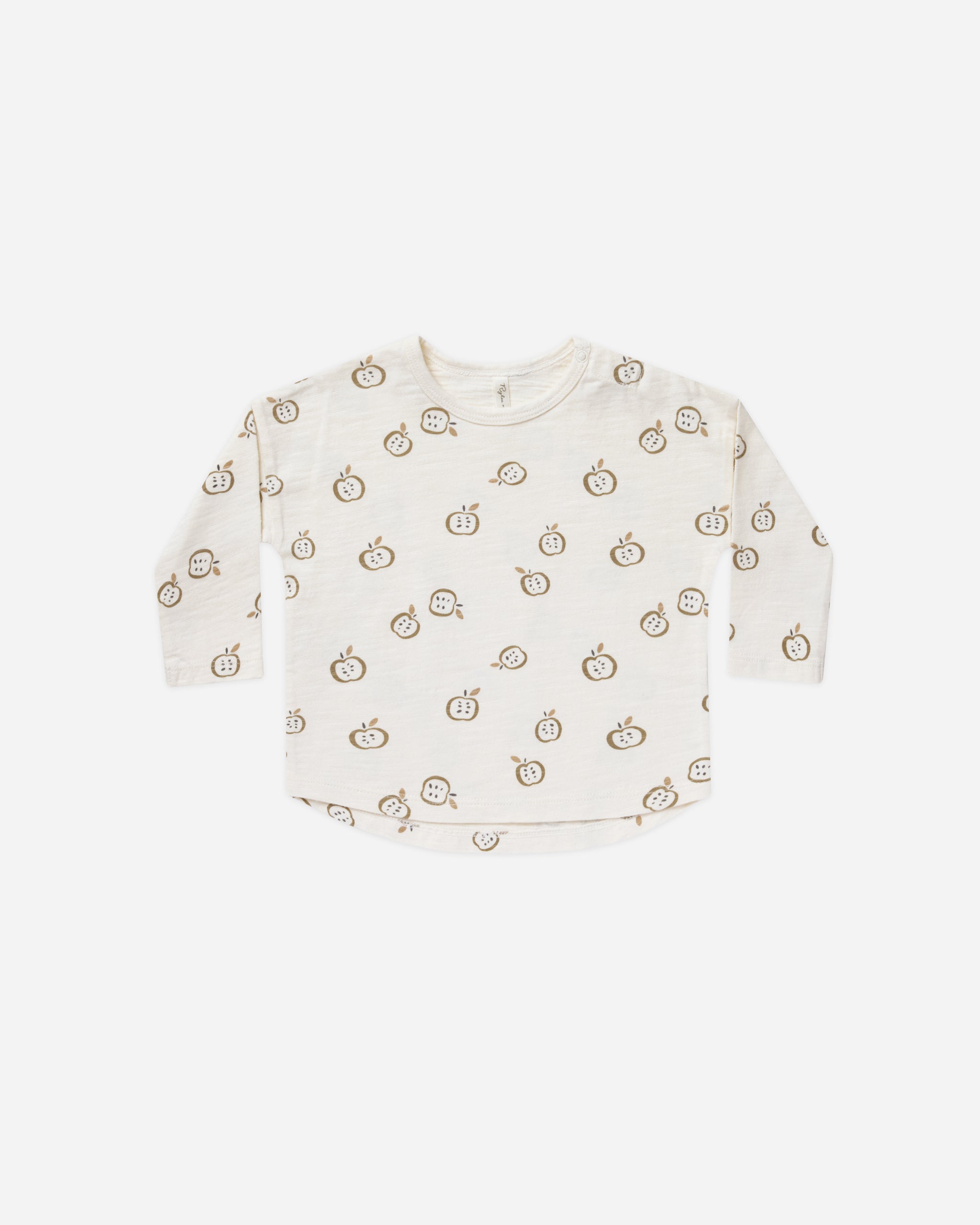 Long Sleeve Tee || Apples - Rylee + Cru | Kids Clothes | Trendy Baby Clothes | Modern Infant Outfits |