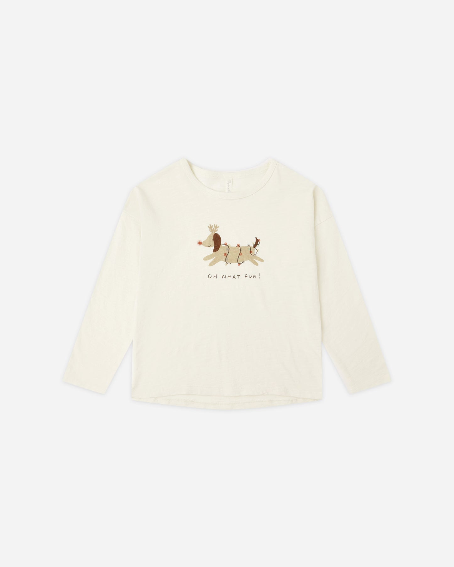 Long Sleeve Tee || Oh What Fun - Rylee + Cru | Kids Clothes | Trendy Baby Clothes | Modern Infant Outfits |
