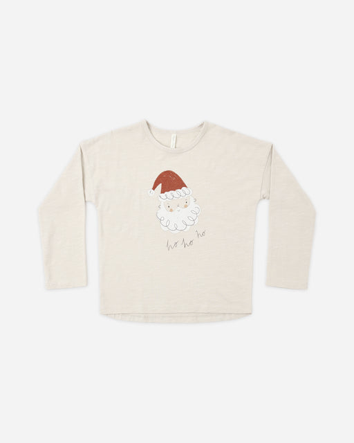 Long Sleeve Tee Santa - Rylee + Cru | Kids Clothes | Trendy Baby Clothes | Modern Infant Outfits |