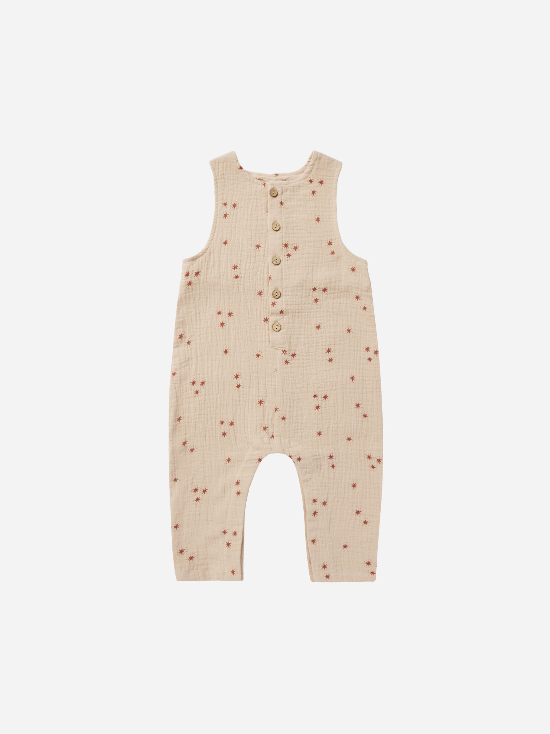 Button Jumpsuit || Starburst - Rylee + Cru | Kids Clothes | Trendy Baby Clothes | Modern Infant Outfits |