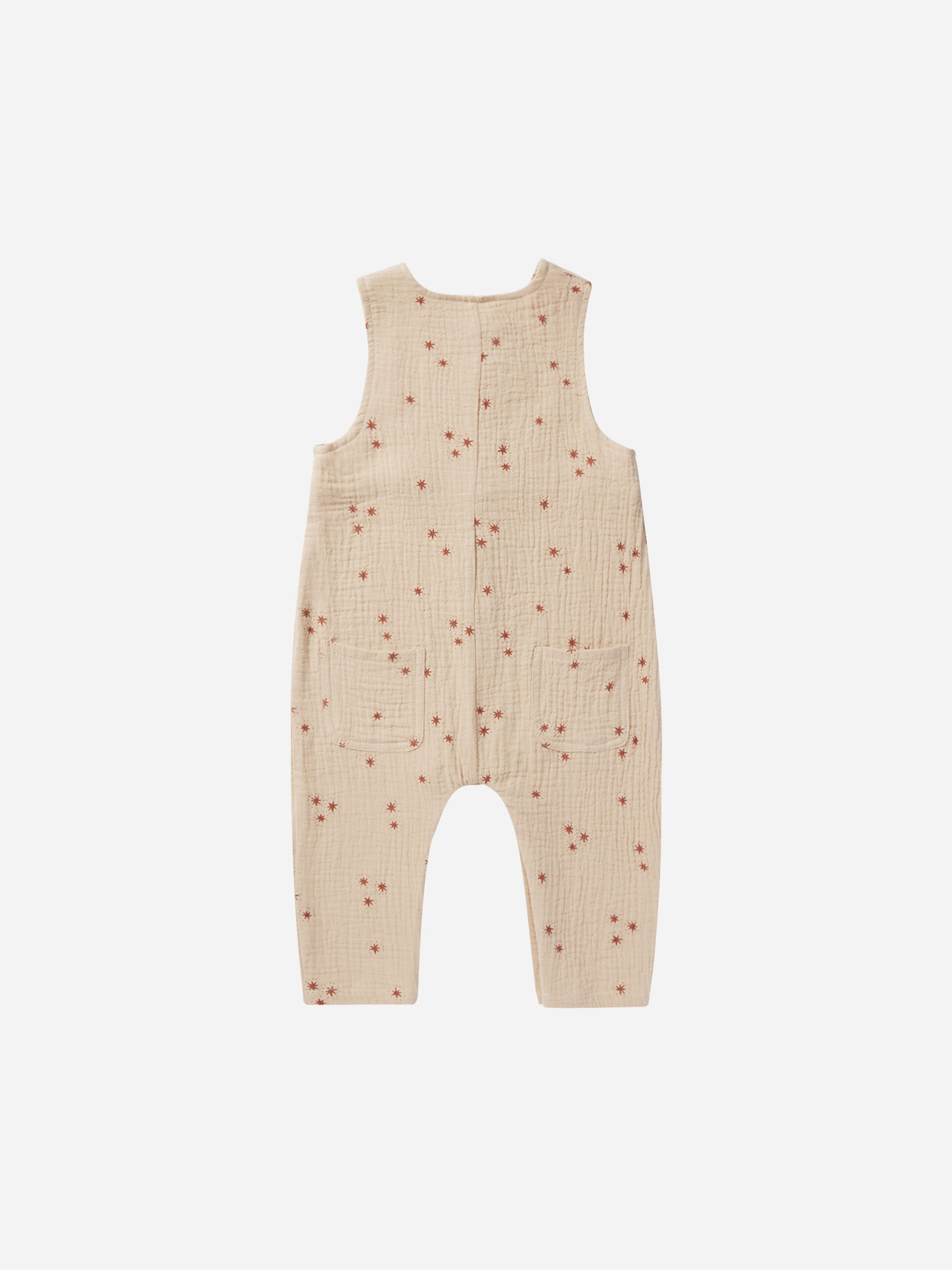 Button Jumpsuit || Starburst - Rylee + Cru | Kids Clothes | Trendy Baby Clothes | Modern Infant Outfits |
