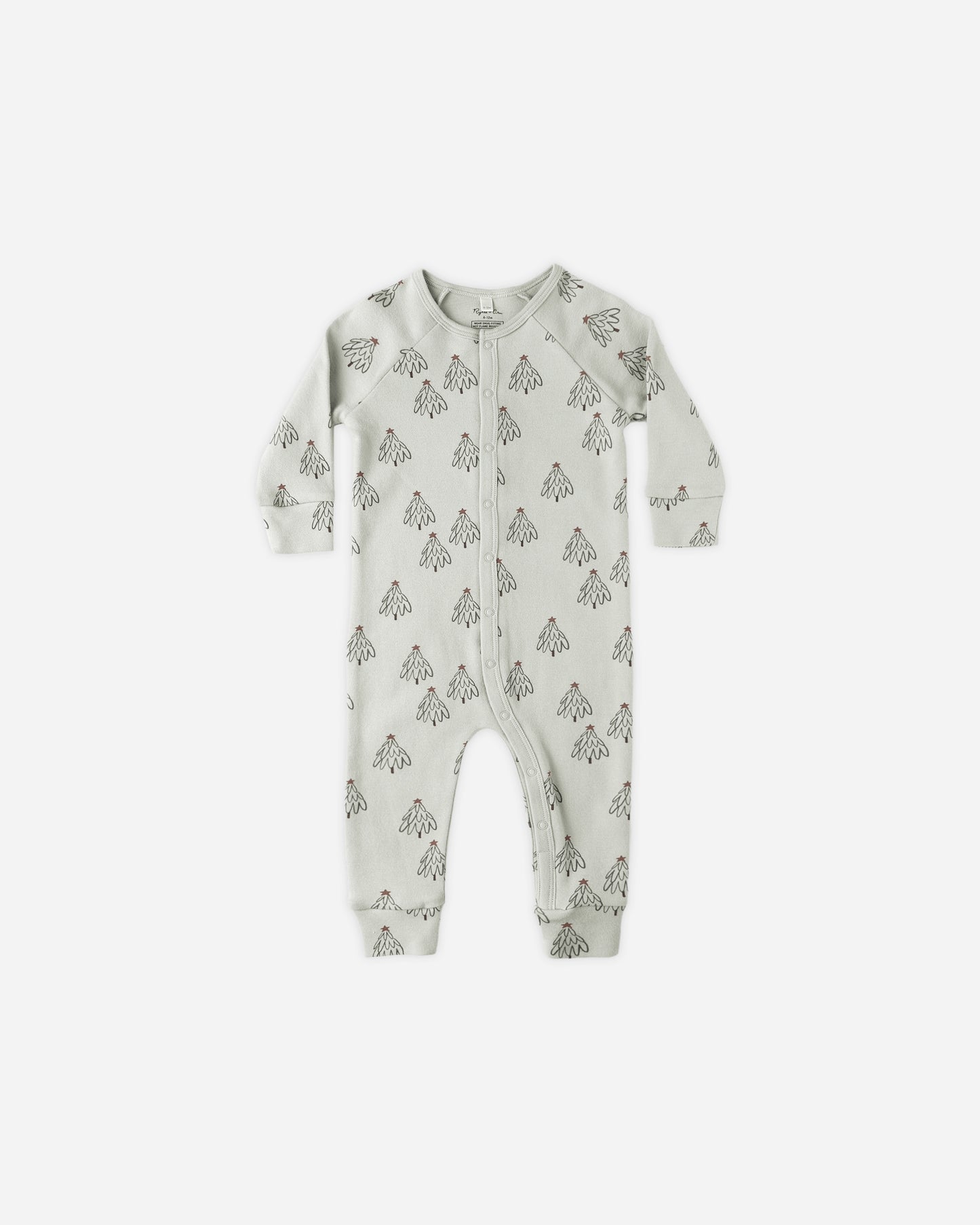 Organic Long John Pajamas || Trees - Rylee + Cru | Kids Clothes | Trendy Baby Clothes | Modern Infant Outfits |