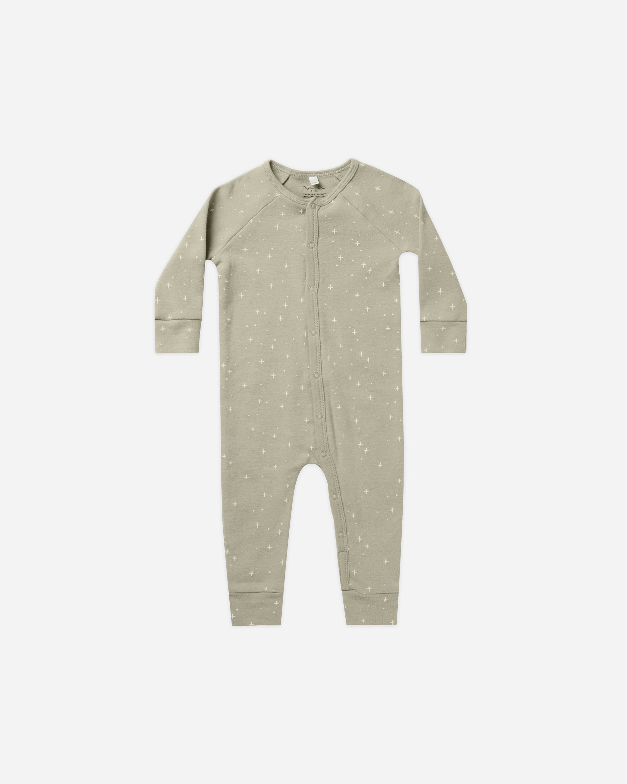 Organic Pajama Long John || Twinkle - Rylee + Cru | Kids Clothes | Trendy Baby Clothes | Modern Infant Outfits |