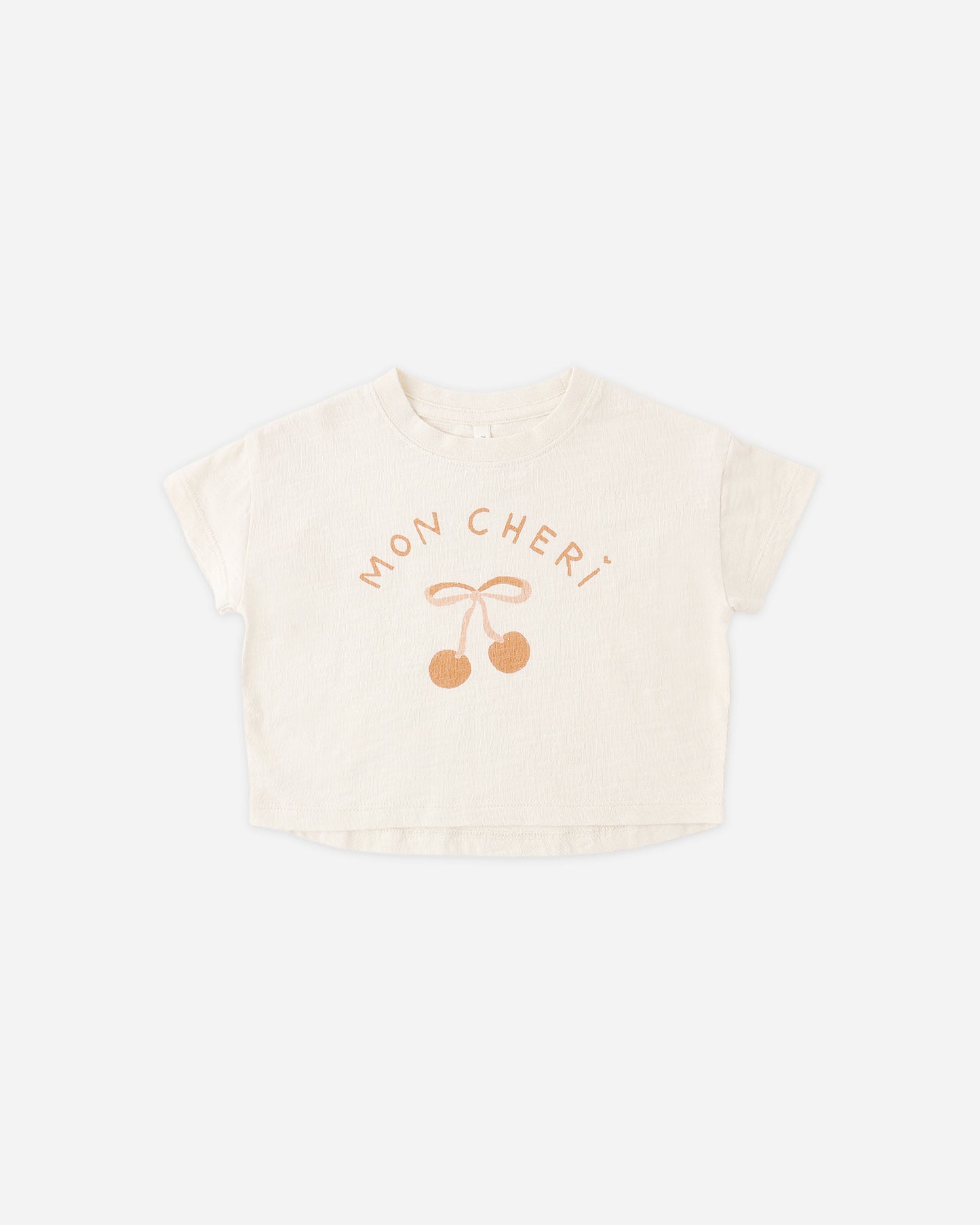 Boxy Tee Mon Cheri - Rylee + Cru | Kids Clothes | Trendy Baby Clothes | Modern Infant Outfits |