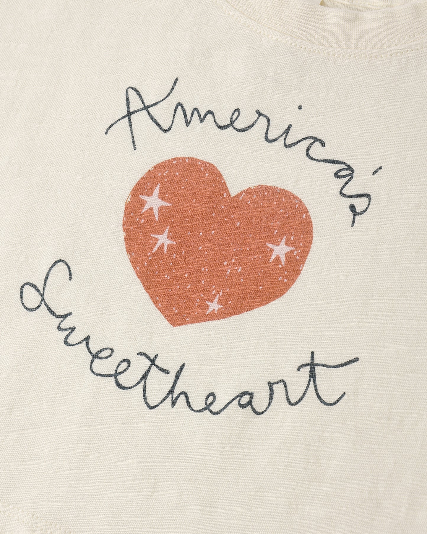 Boxy Tee Americas Sweetheart - Rylee + Cru | Kids Clothes | Trendy Baby Clothes | Modern Infant Outfits |