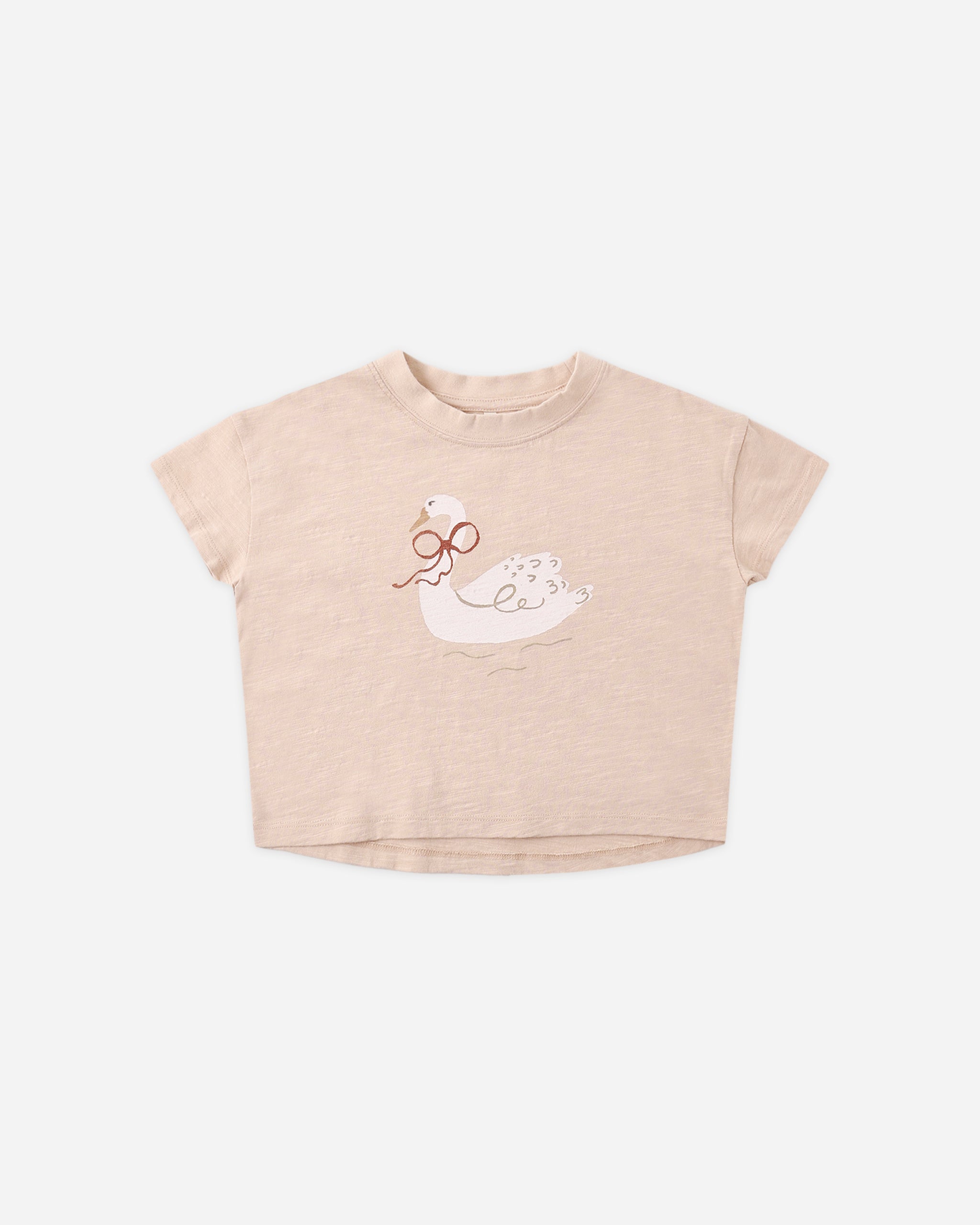 Boxy Tee Swan