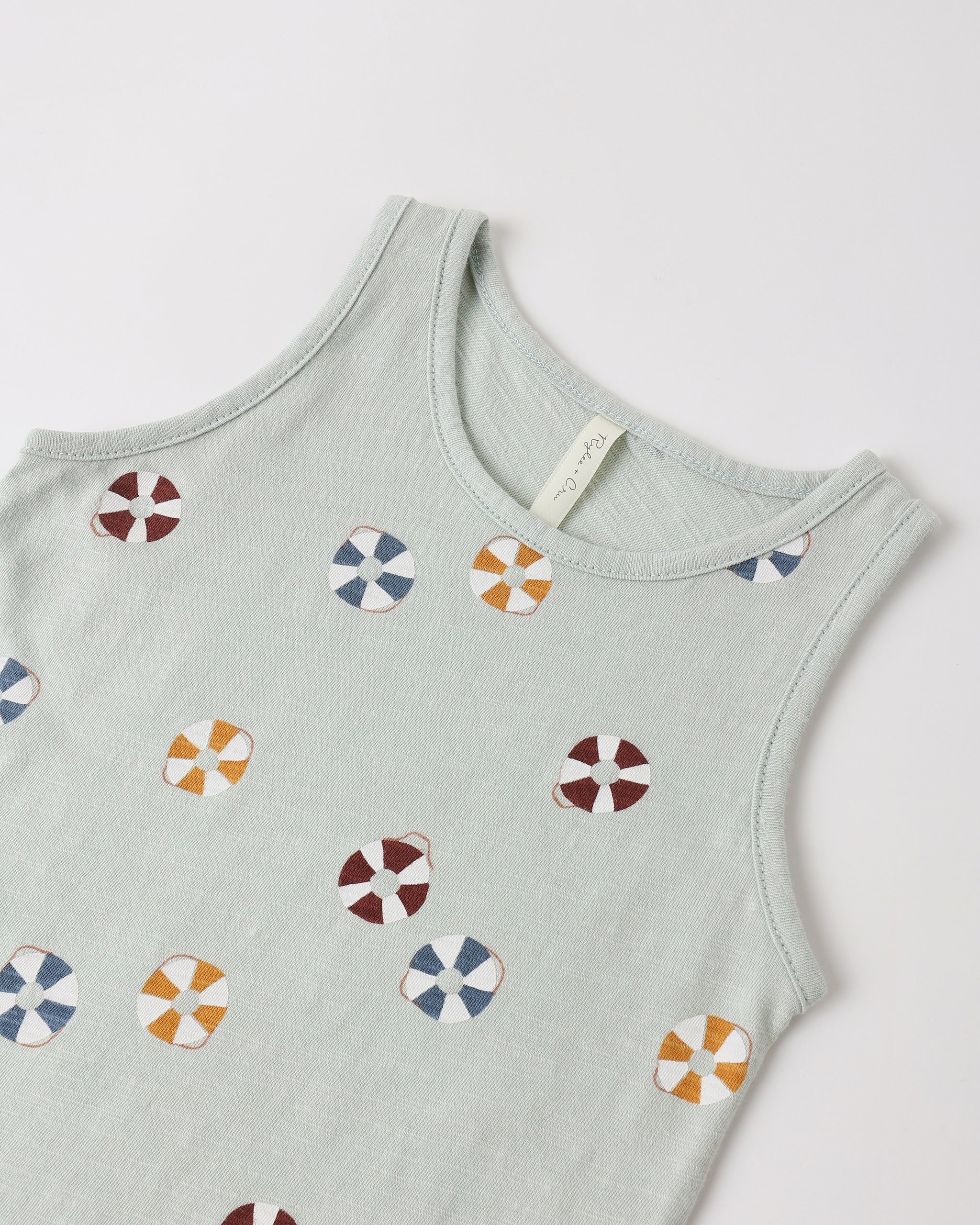 Sleeveless One-Piece Floatie