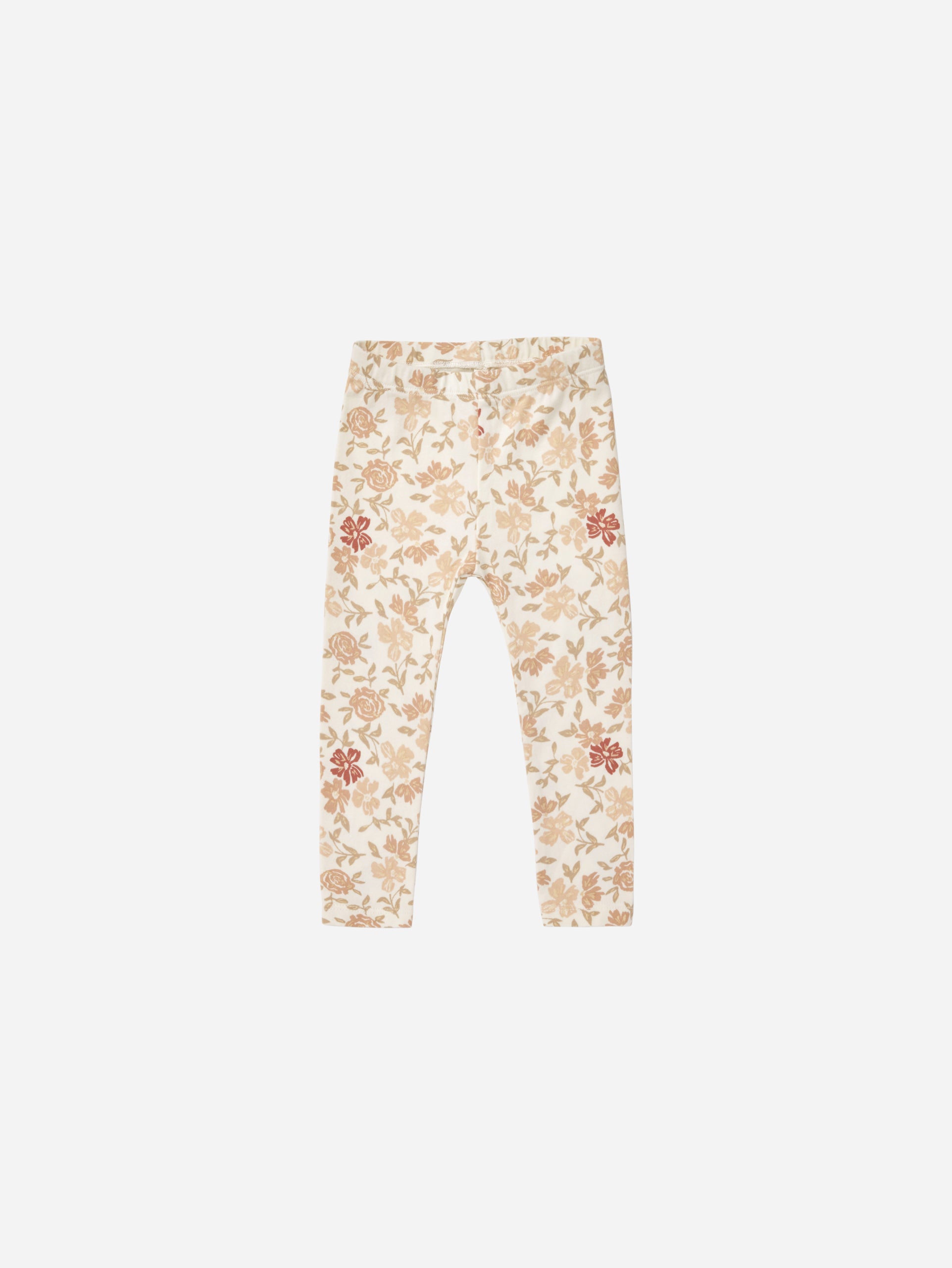 Legging || Pink Floral - Rylee + Cru | Kids Clothes | Trendy Baby Clothes | Modern Infant Outfits |