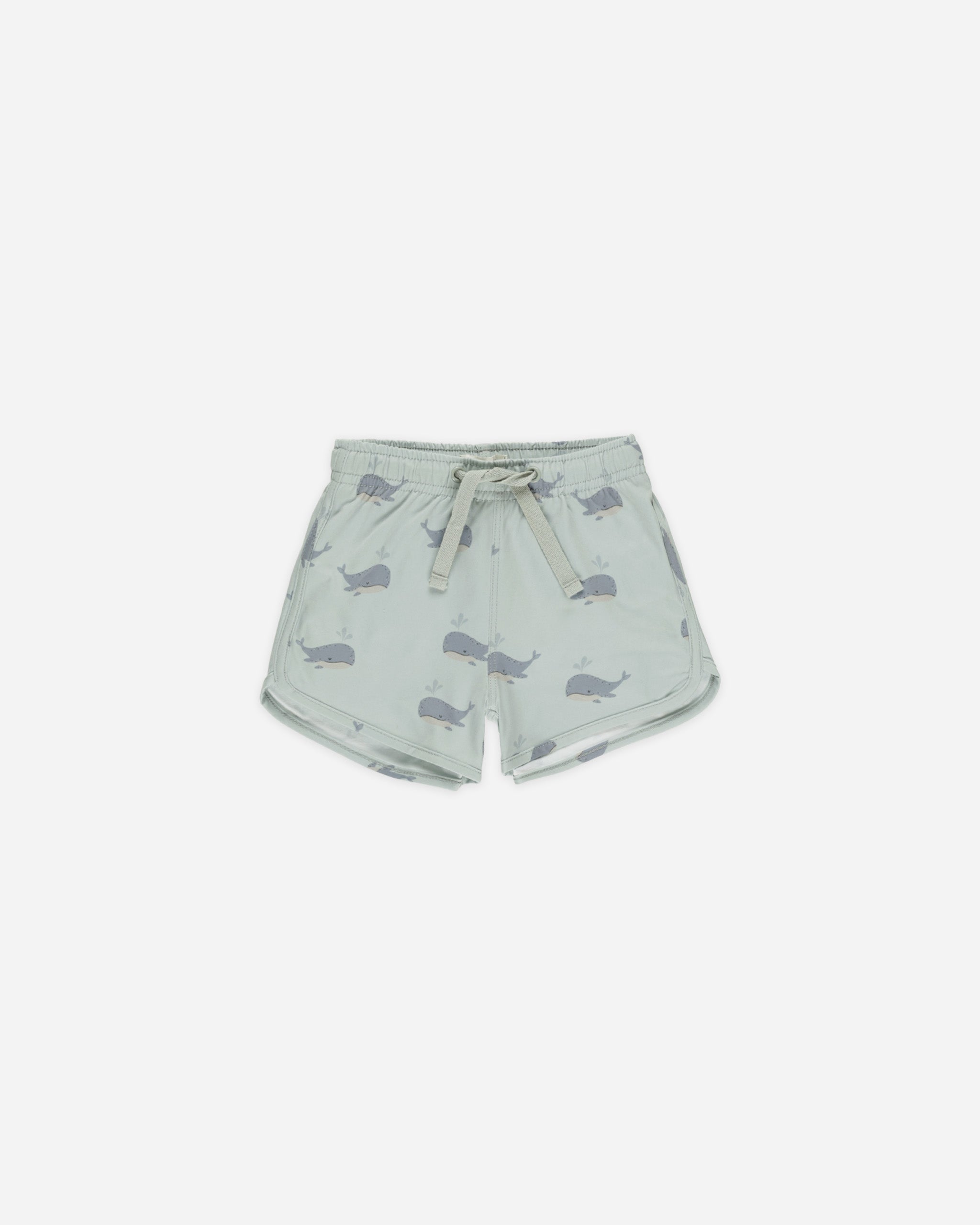 Swim Trunk || Whales - Rylee + Cru | Kids Clothes | Trendy Baby Clothes | Modern Infant Outfits |