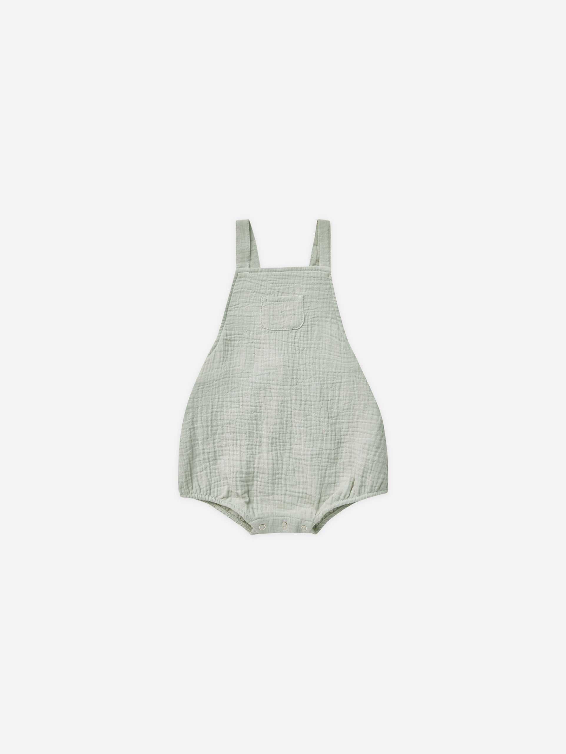 Criss Cross Romper || Seafoam - Rylee + Cru | Kids Clothes | Trendy Baby Clothes | Modern Infant Outfits |