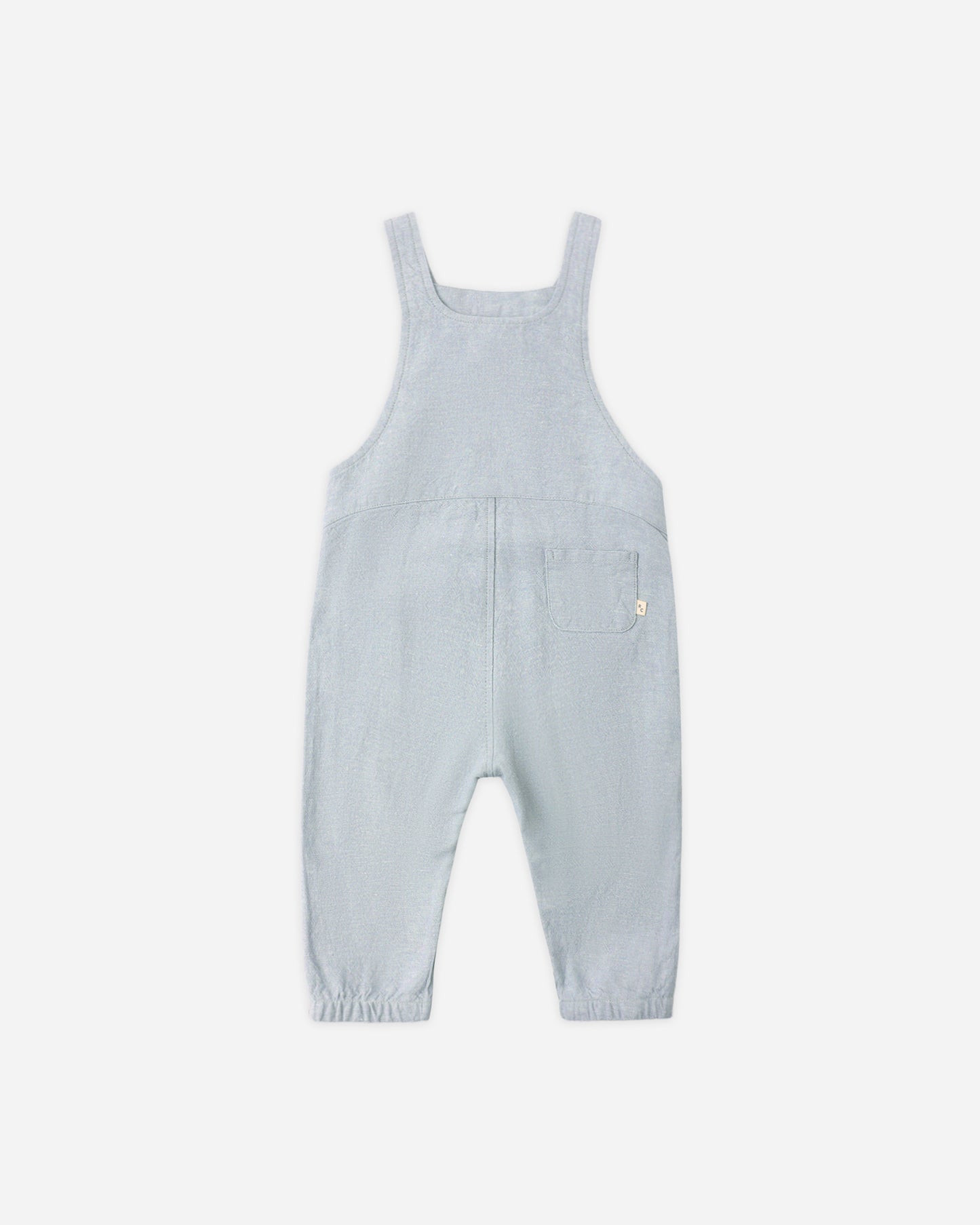 Baby Overall Heathered Light Blue - Rylee + Cru | Kids Clothes | Trendy Baby Clothes | Modern Infant Outfits |