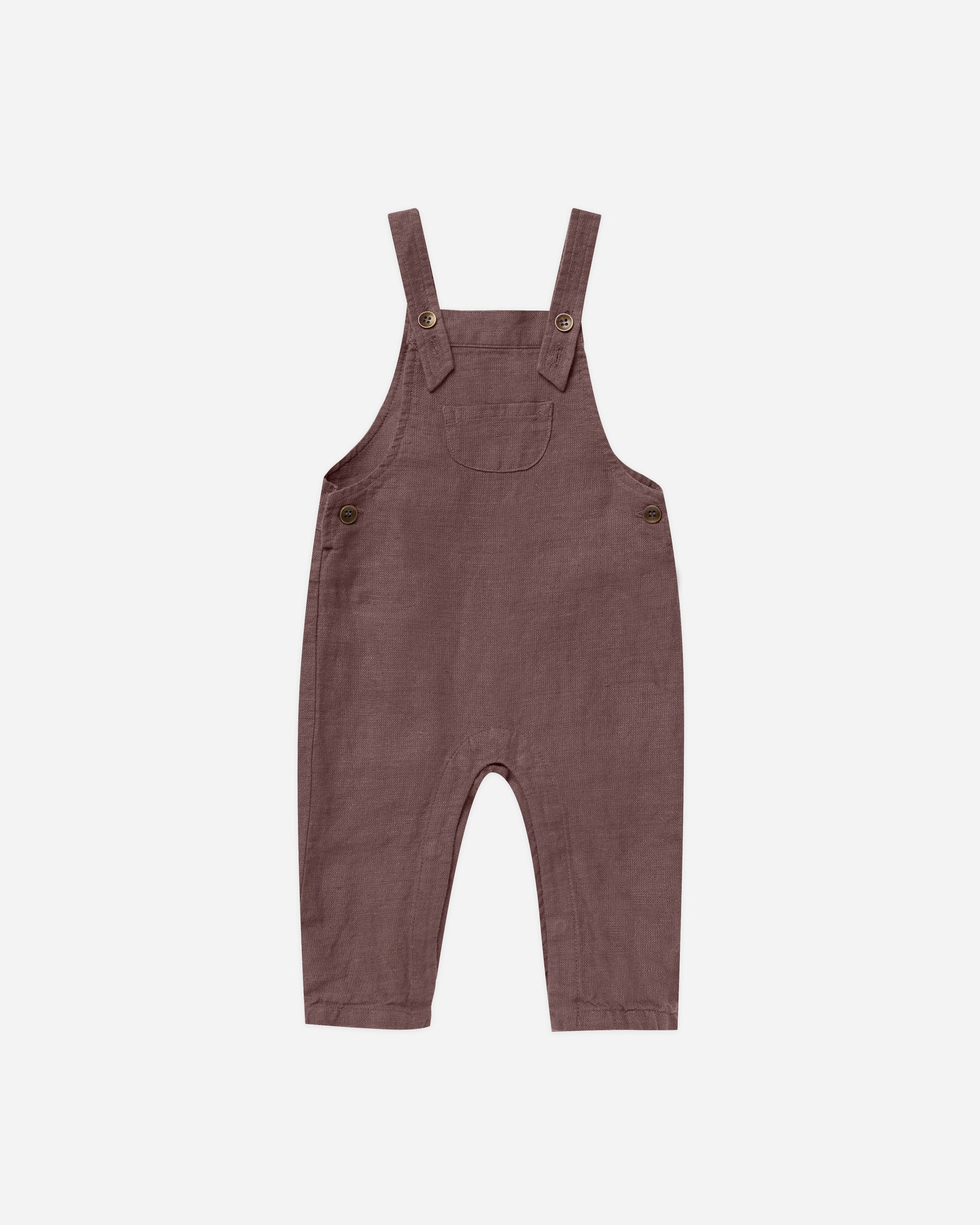 Baby Overalls || Plum - Rylee + Cru | Kids Clothes | Trendy Baby Clothes | Modern Infant Outfits |