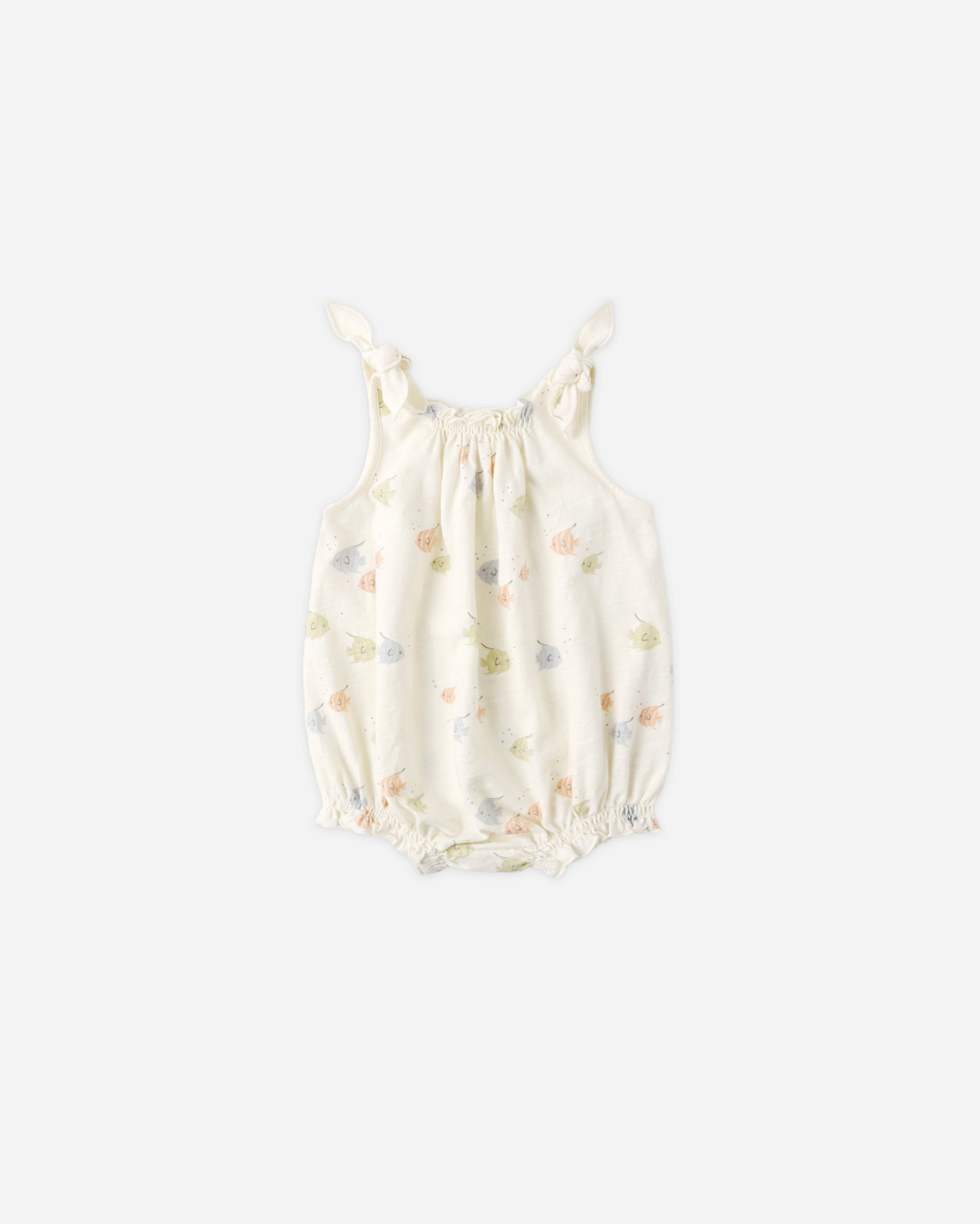 Shoulder Tie Bubble Angel Fish - Rylee + Cru | Kids Clothes | Trendy Baby Clothes | Modern Infant Outfits |
