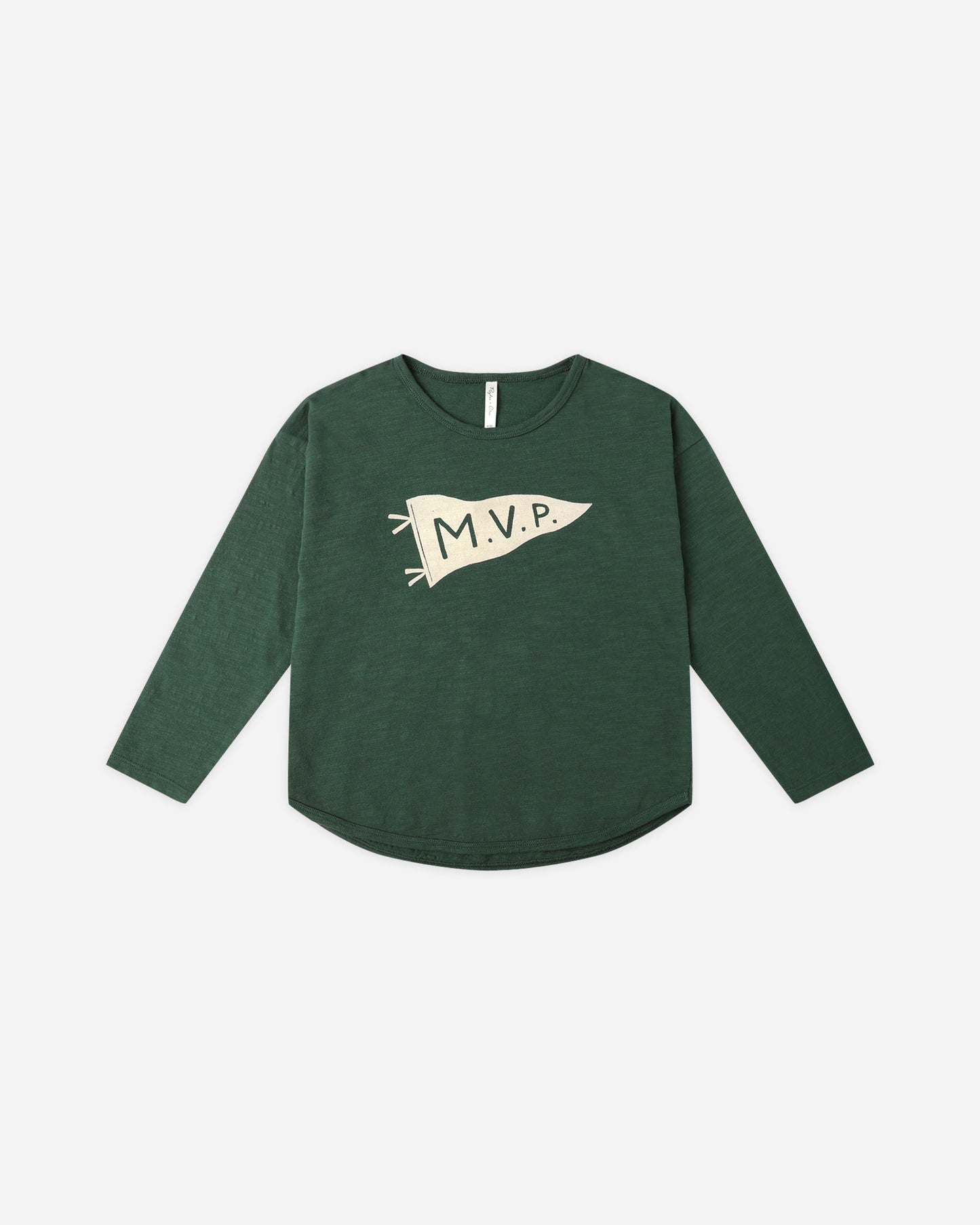 Long Sleeve Tee || MVP - Rylee + Cru | Kids Clothes | Trendy Baby Clothes | Modern Infant Outfits |