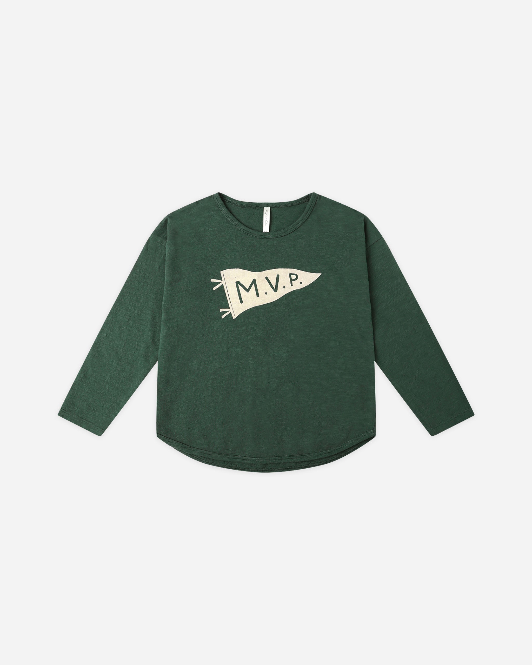 Long Sleeve Tee || MVP - Rylee + Cru | Kids Clothes | Trendy Baby Clothes | Modern Infant Outfits |