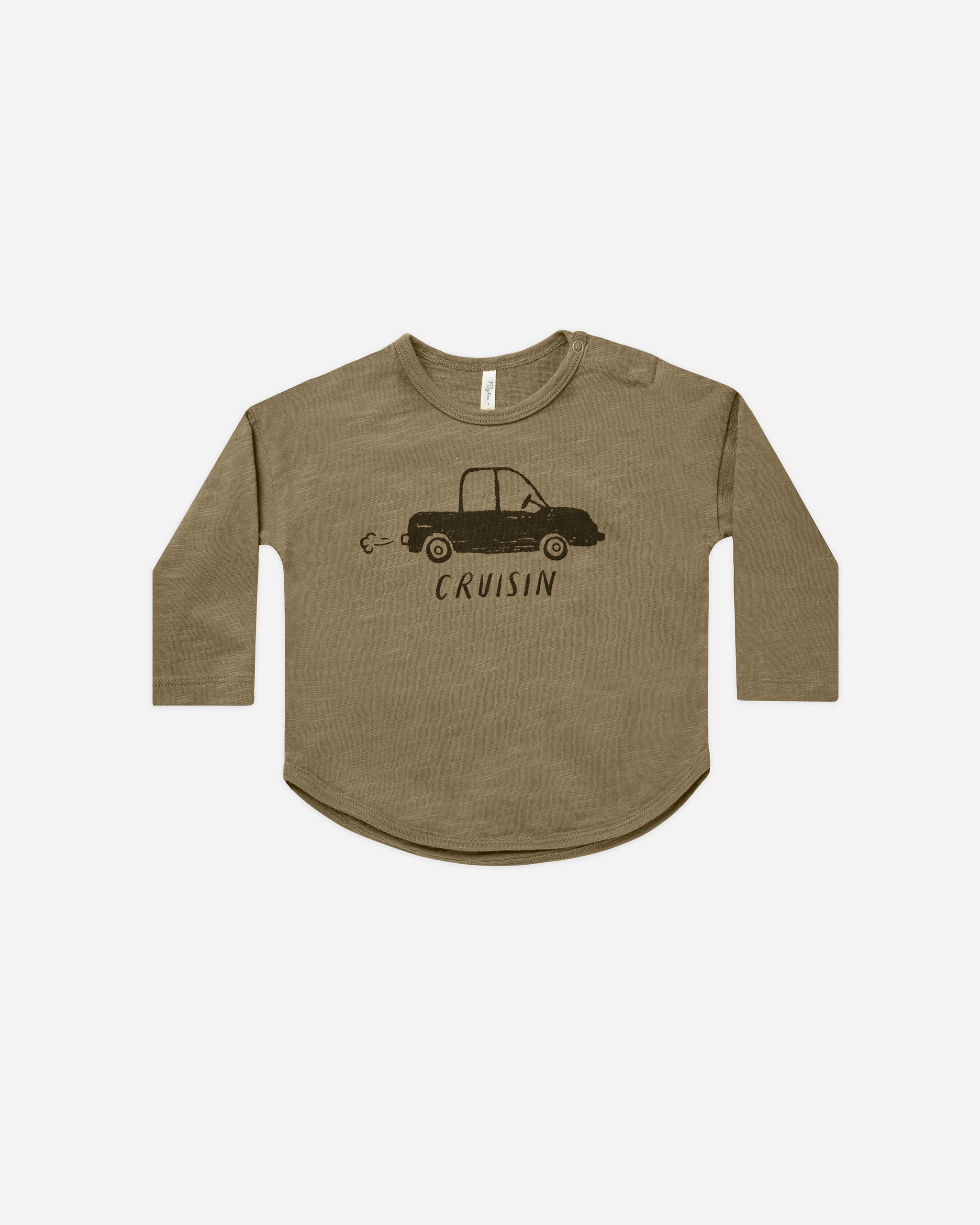 Long Sleeve Tee || Cruisin - Rylee + Cru | Kids Clothes | Trendy Baby Clothes | Modern Infant Outfits |