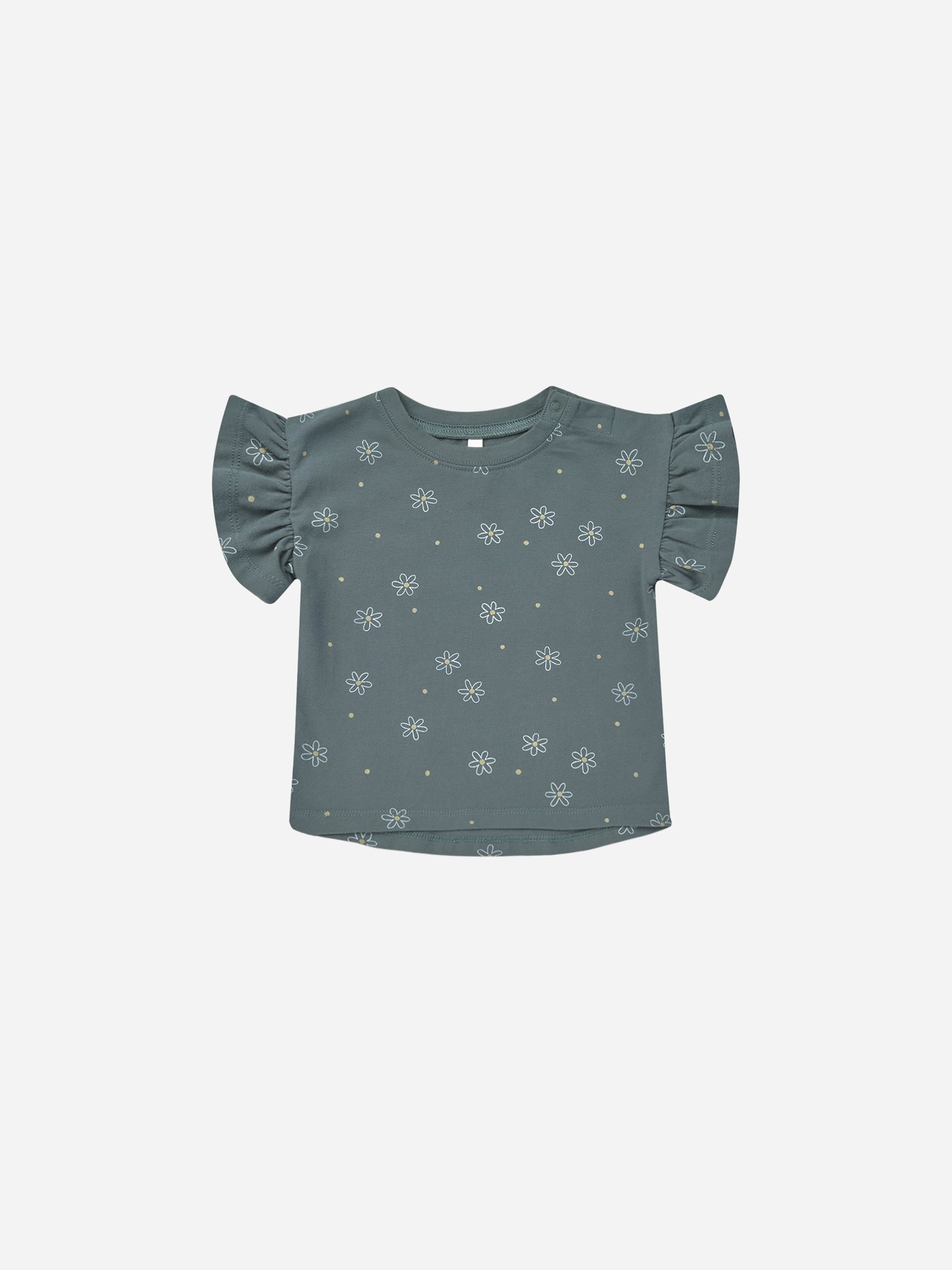 Flutter Tee || Daisies - Rylee + Cru | Kids Clothes | Trendy Baby Clothes | Modern Infant Outfits |