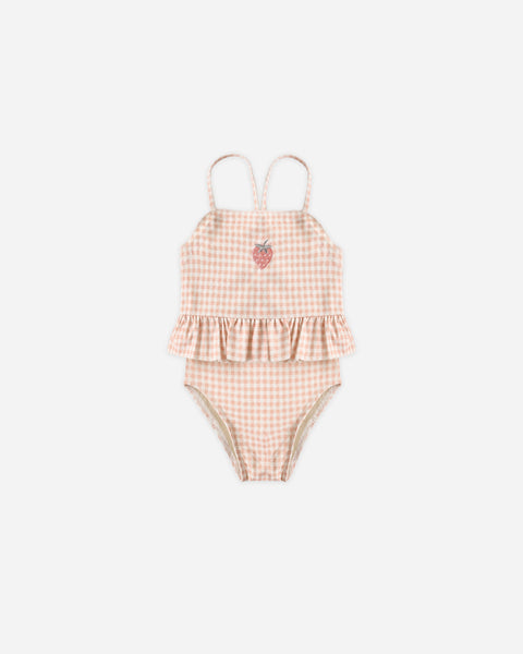 Tori Skirted One-Piece Petal Gingham – Rylee + Cru