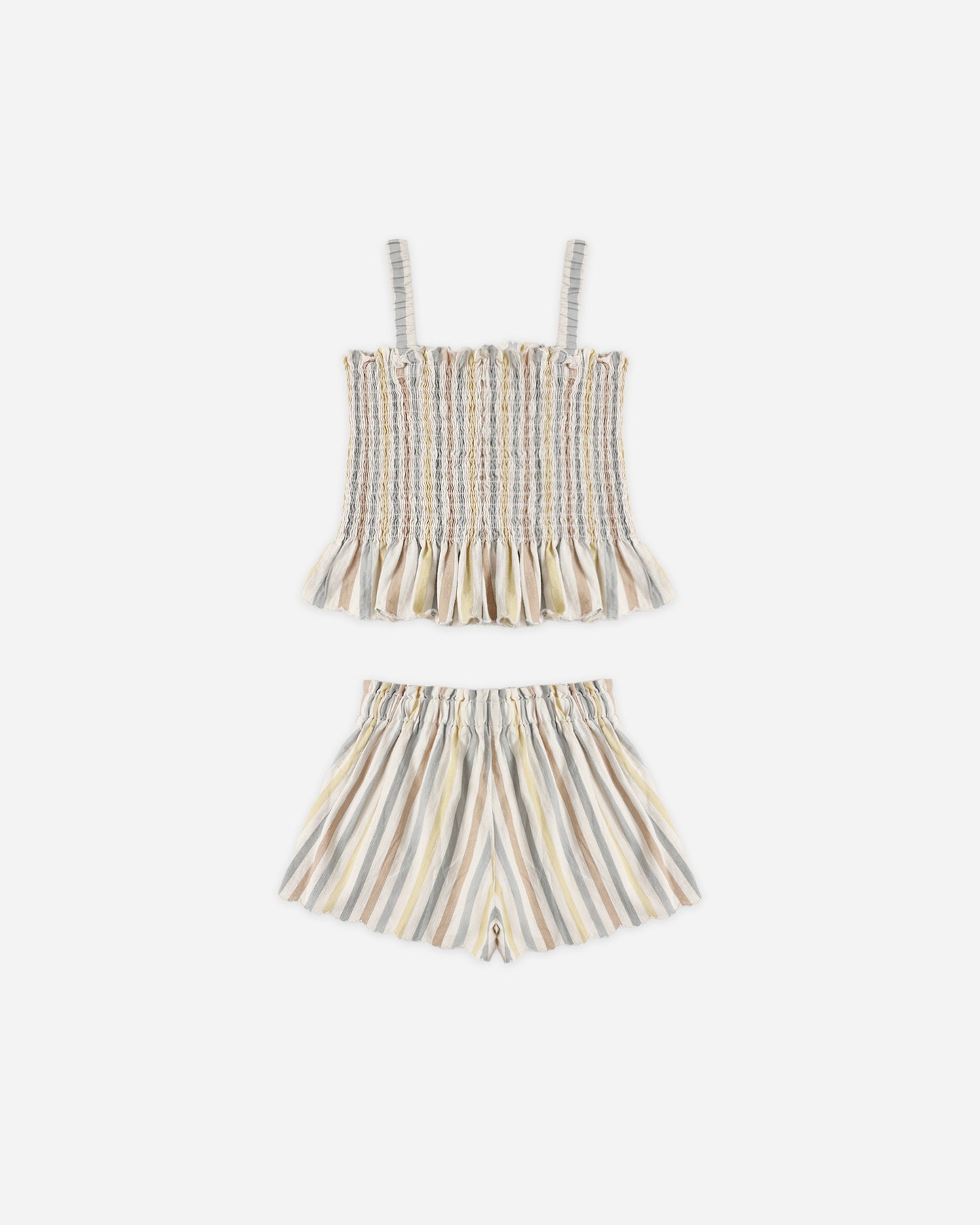 Clara Set Valencia Stripe - Rylee + Cru | Kids Clothes | Trendy Baby Clothes | Modern Infant Outfits |