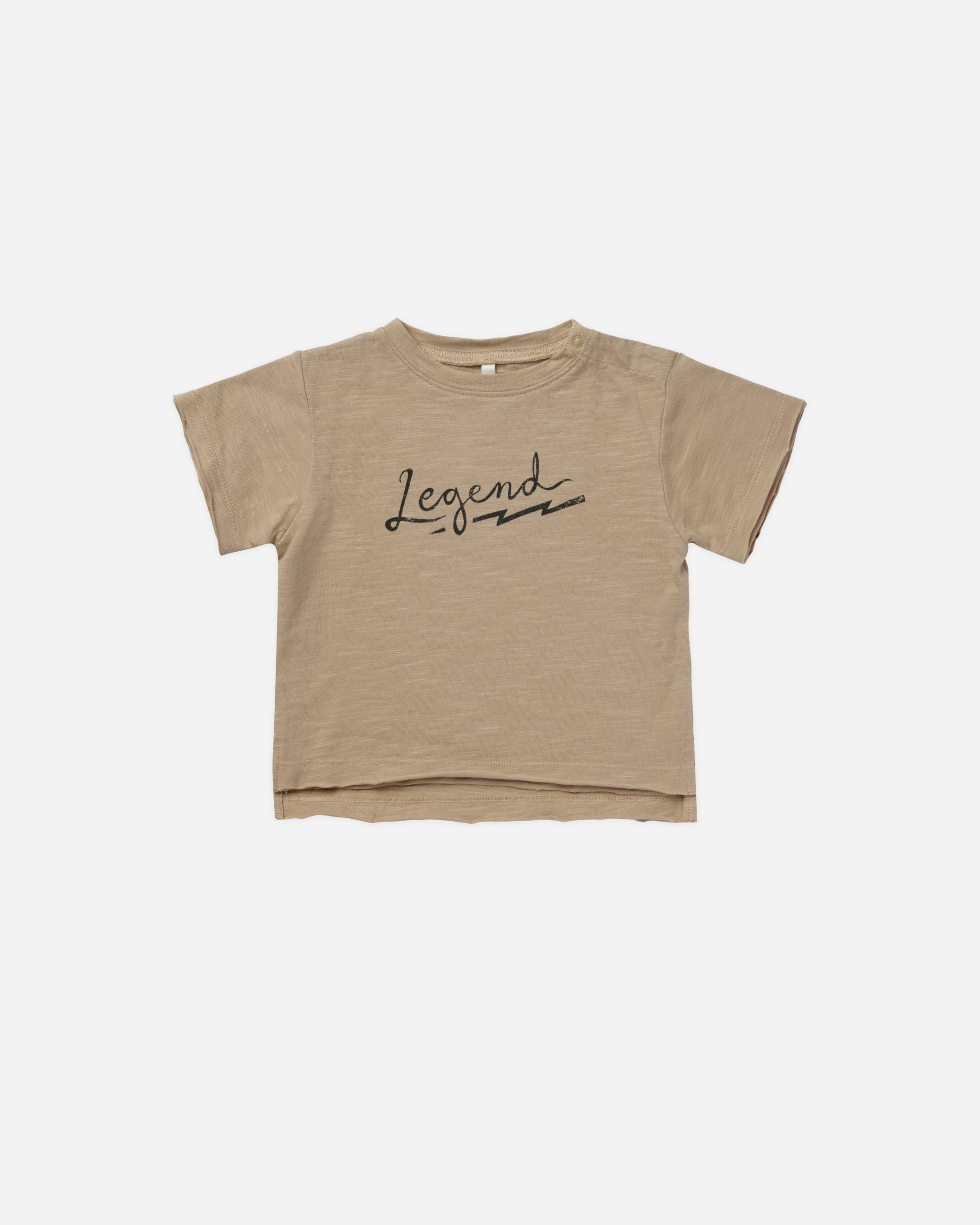 Raw Edge Tee || Legend - Rylee + Cru | Kids Clothes | Trendy Baby Clothes | Modern Infant Outfits |