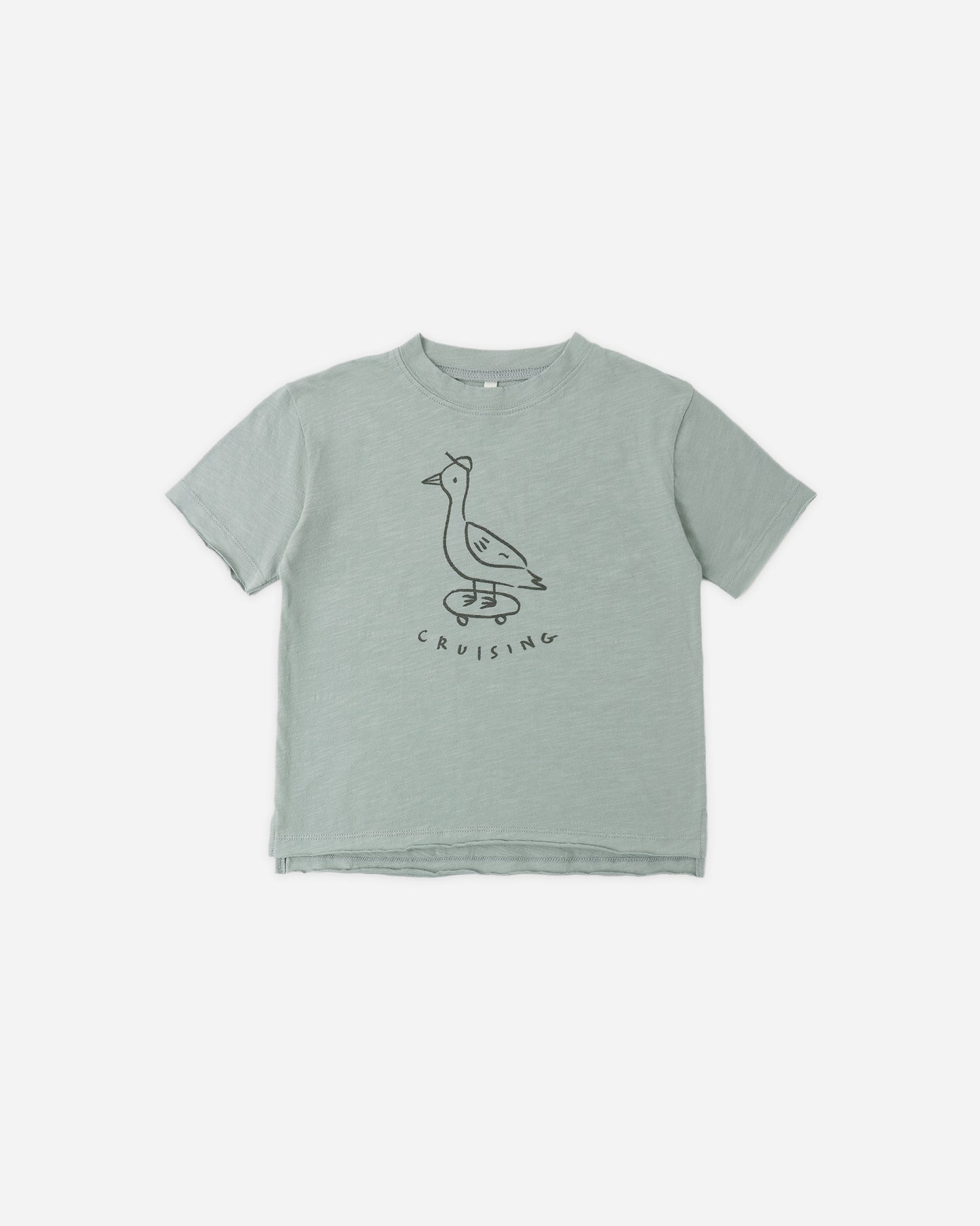 Raw Edge Tee Cruising - Rylee + Cru | Kids Clothes | Trendy Baby Clothes | Modern Infant Outfits |