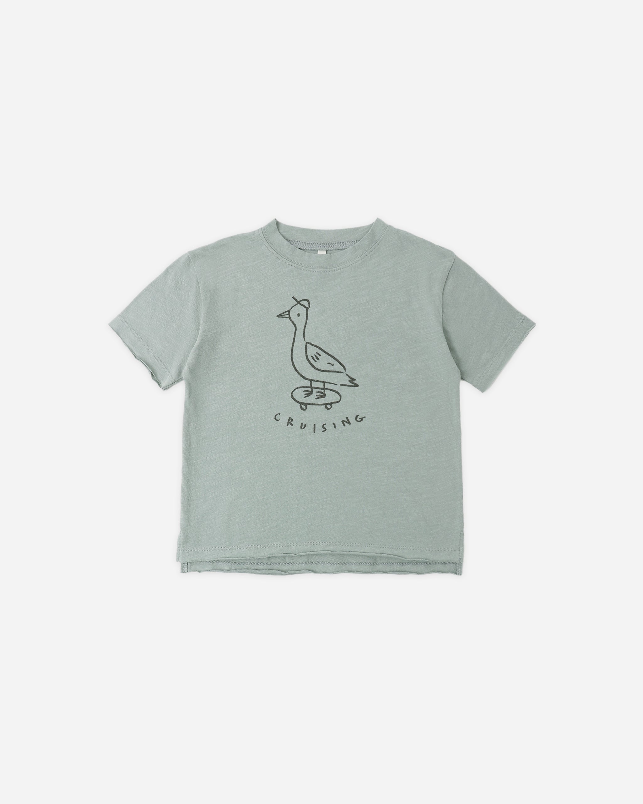 Raw Edge Tee Cruising - Rylee + Cru | Kids Clothes | Trendy Baby Clothes | Modern Infant Outfits |