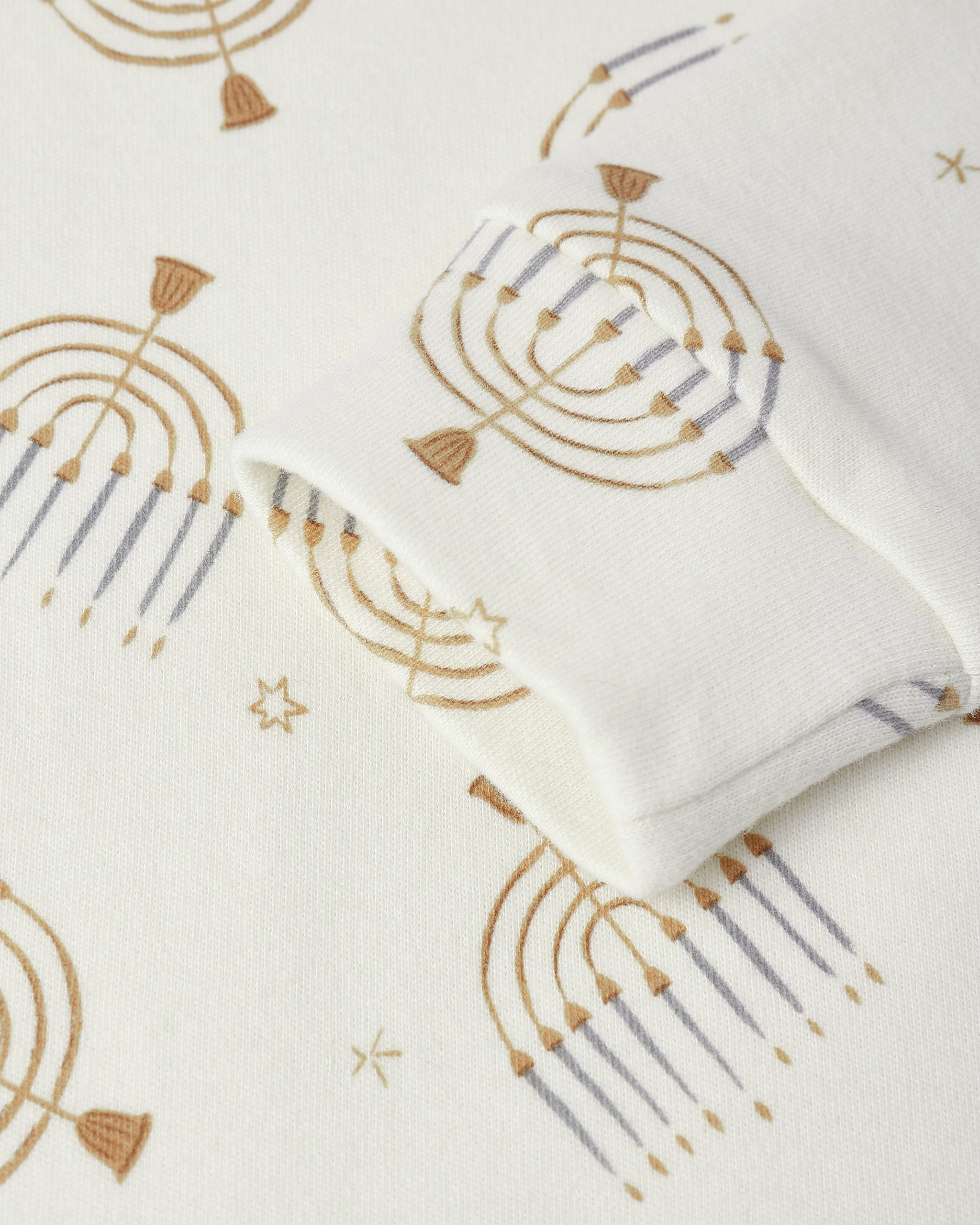 Organic Long Sleeve Pajama Set || Hanukkah - Rylee + Cru | Kids Clothes | Trendy Baby Clothes | Modern Infant Outfits |
