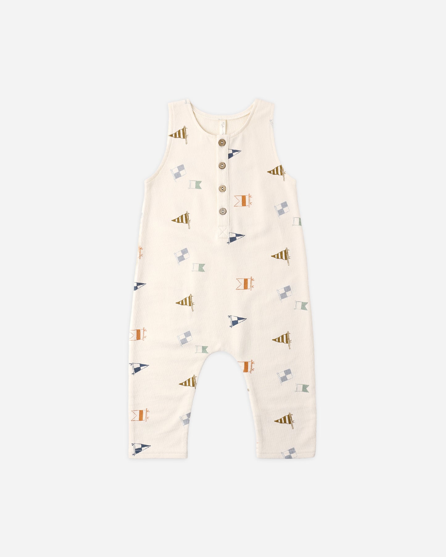 Terry Jumpsuit Flags - Rylee + Cru | Kids Clothes | Trendy Baby Clothes | Modern Infant Outfits |