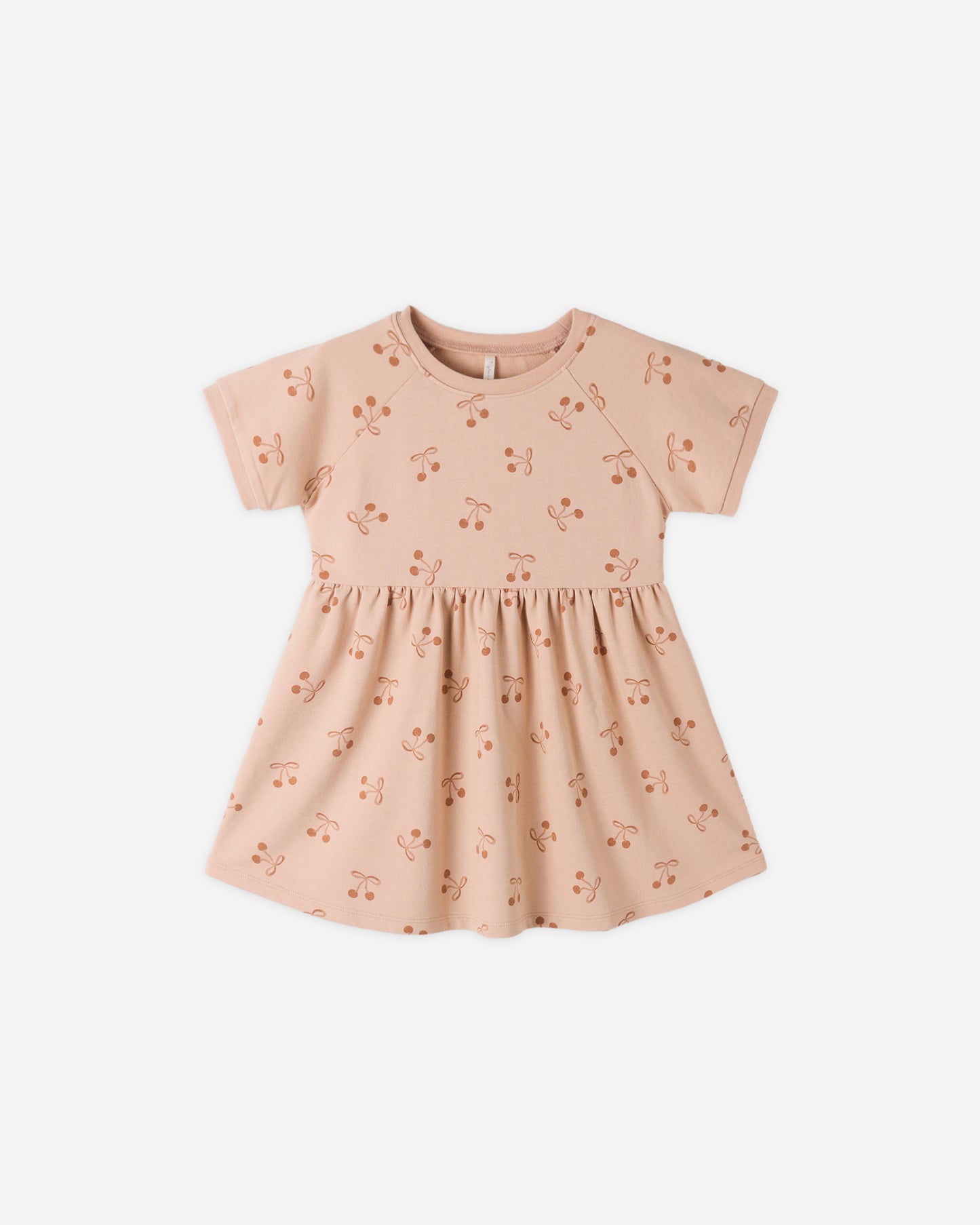 Raglan Dress Cherry Bows - Rylee + Cru | Kids Clothes | Trendy Baby Clothes | Modern Infant Outfits |