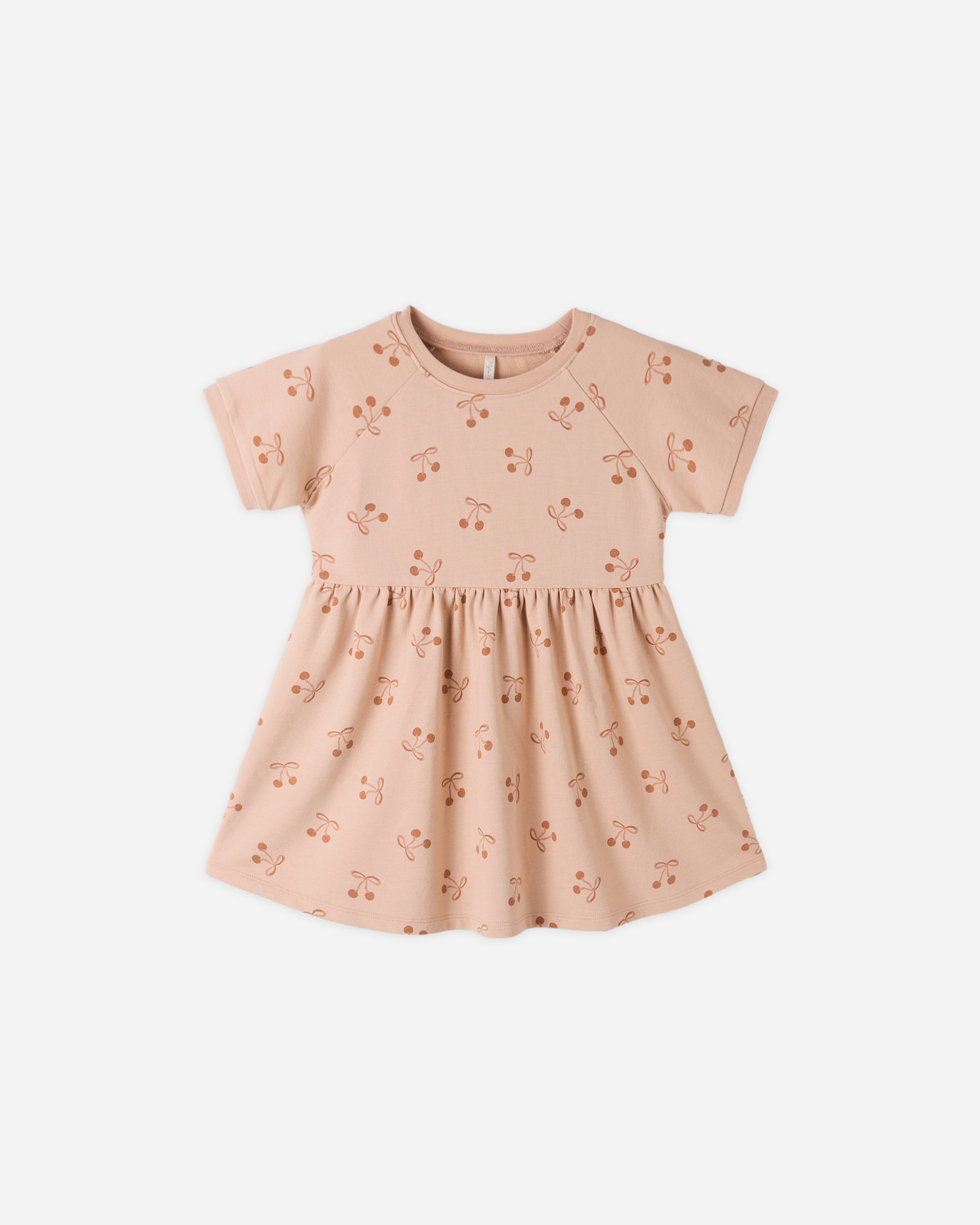 Raglan Dress Cherry Bows - Rylee + Cru | Kids Clothes | Trendy Baby Clothes | Modern Infant Outfits |