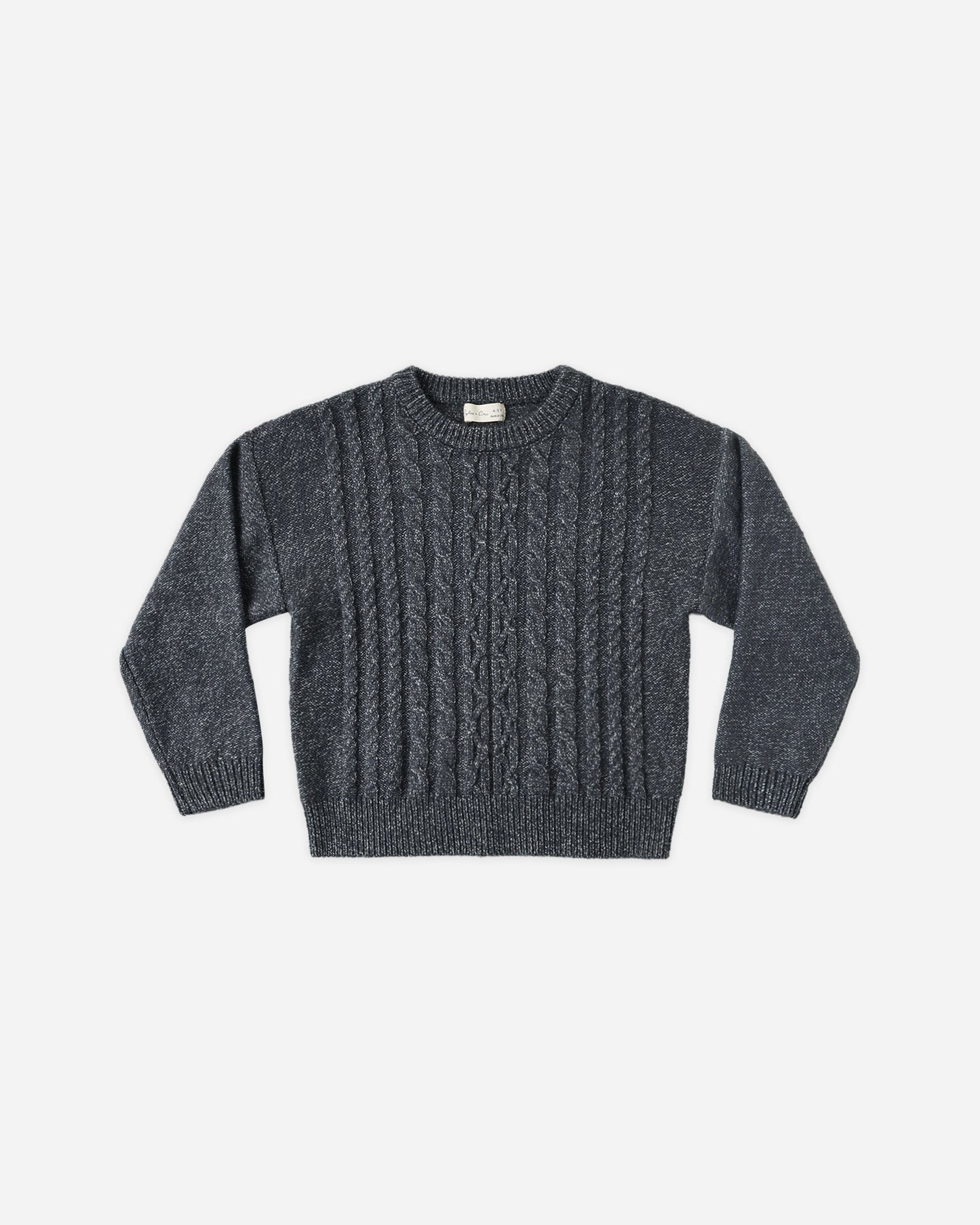 Aspen Sweater Midnight - Rylee + Cru | Kids Clothes | Trendy Baby Clothes | Modern Infant Outfits |