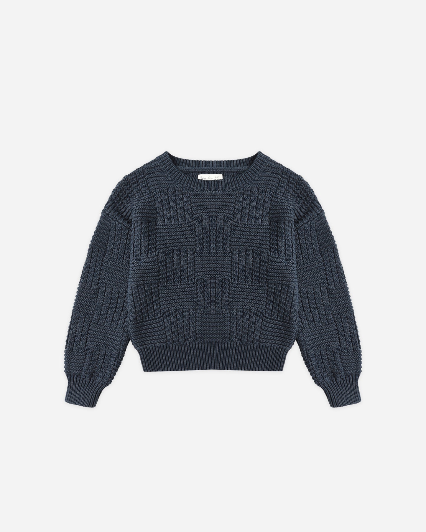 Aspen Sweater || Navy - Rylee + Cru | Kids Clothes | Trendy Baby Clothes | Modern Infant Outfits |