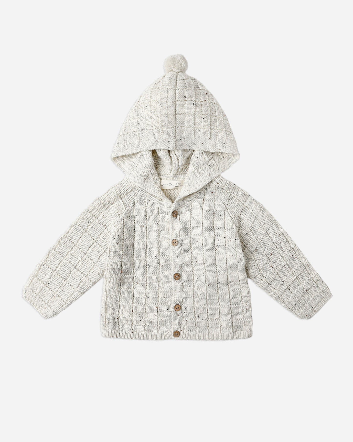 Tassel Cardigan || Oatmeal Speckle - Rylee + Cru | Kids Clothes | Trendy Baby Clothes | Modern Infant Outfits |