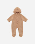 Fleece Jumpsuit Fawn - Rylee + Cru | Kids Clothes | Trendy Baby Clothes | Modern Infant Outfits |