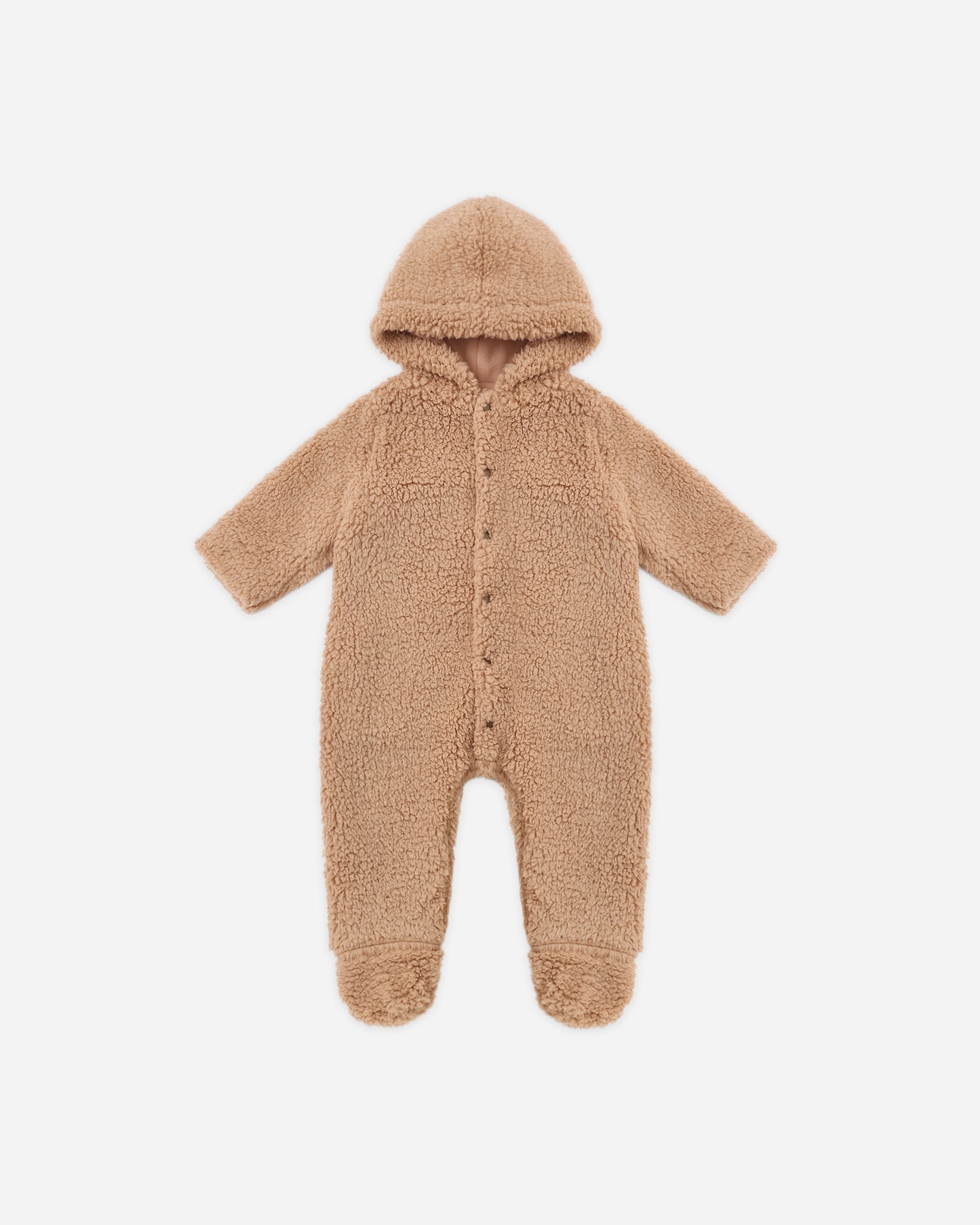 Fleece Jumpsuit Fawn - Rylee + Cru | Kids Clothes | Trendy Baby Clothes | Modern Infant Outfits |