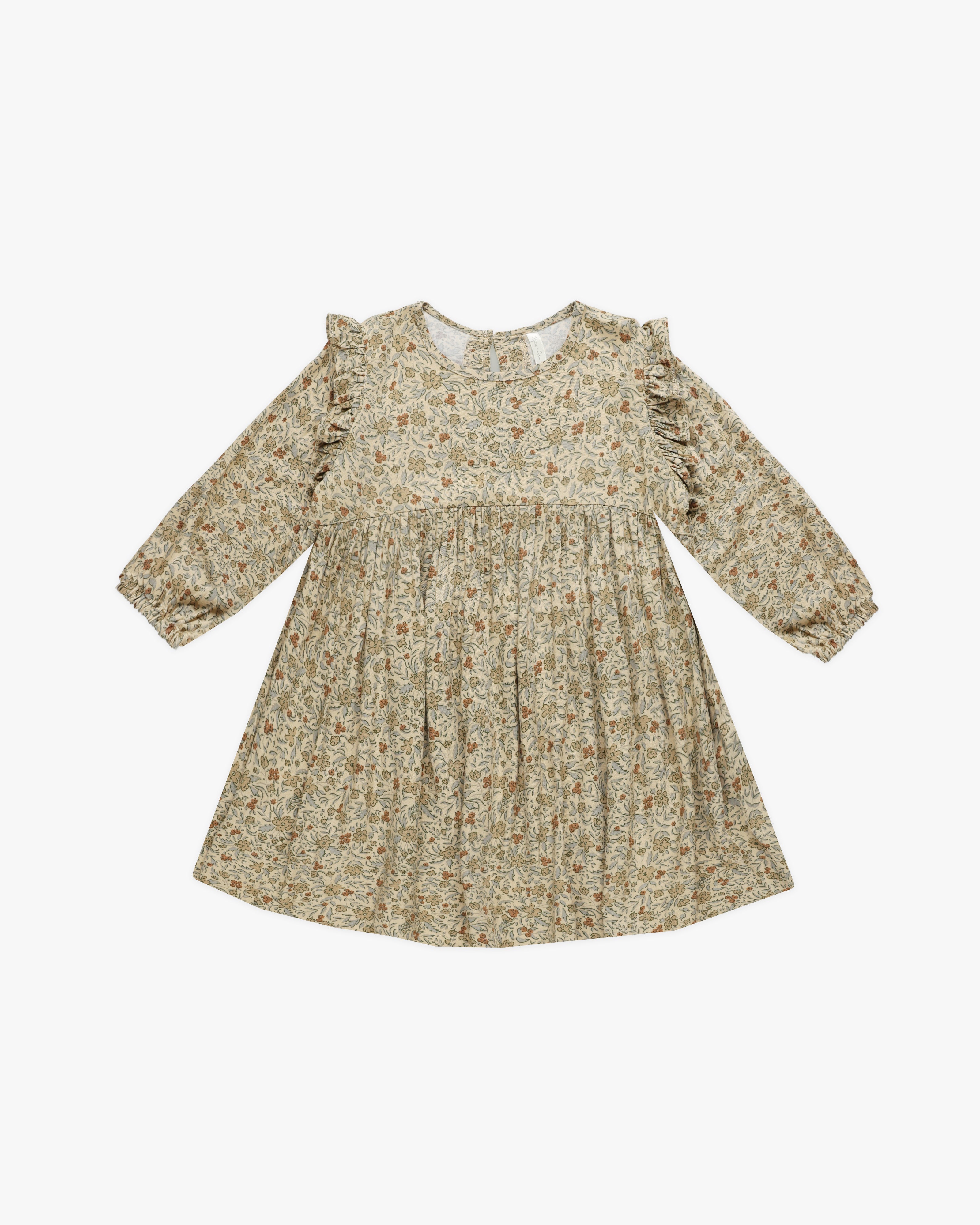 Piper Dress || Golden Garden - Rylee + Cru | Kids Clothes | Trendy Baby Clothes | Modern Infant Outfits |