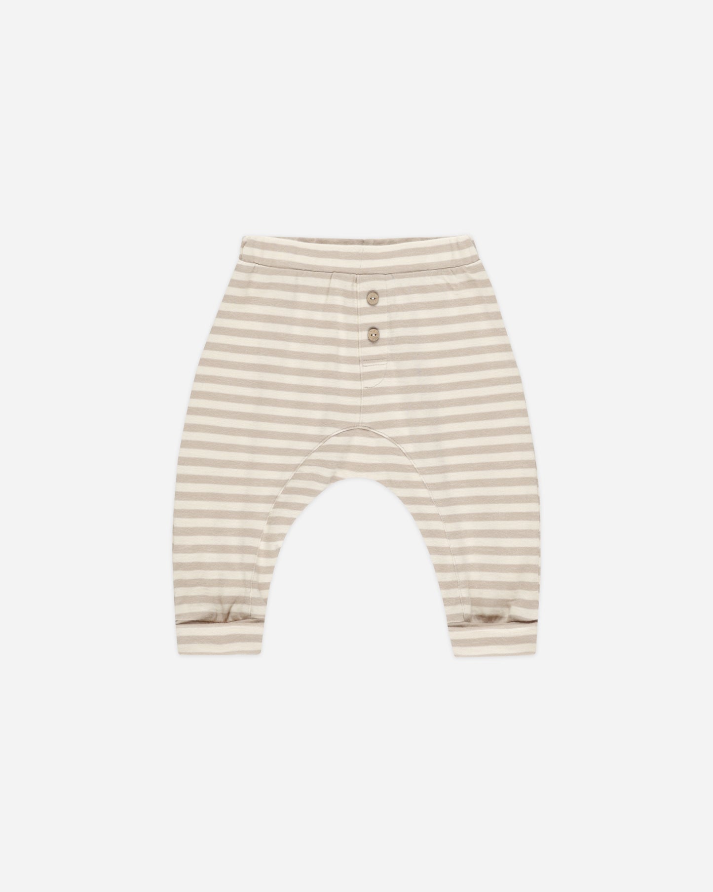 Baby Cru Pant || Pebble Stripe