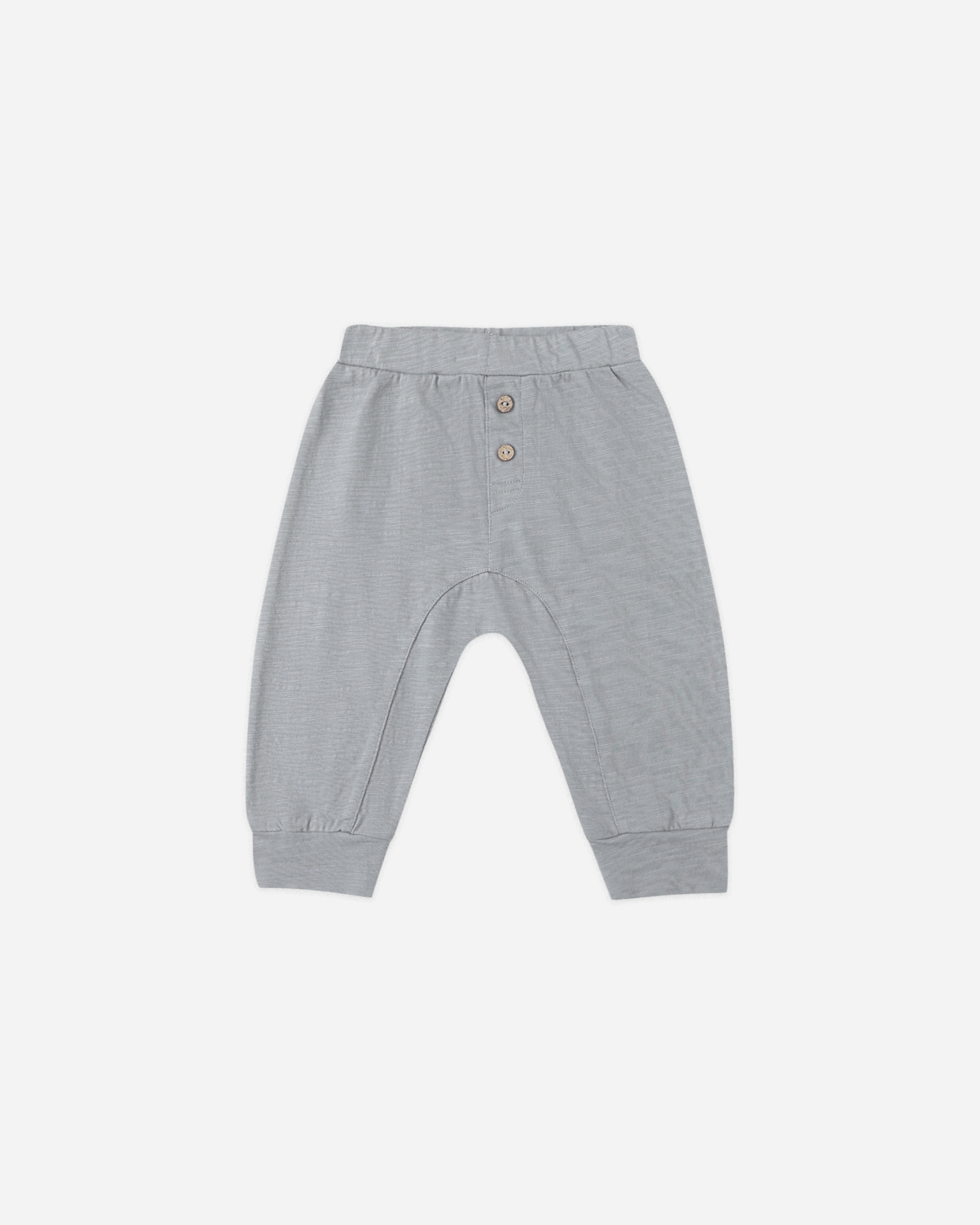 Baby Cru Pant || Dusty Blue - Rylee + Cru | Kids Clothes | Trendy Baby Clothes | Modern Infant Outfits |