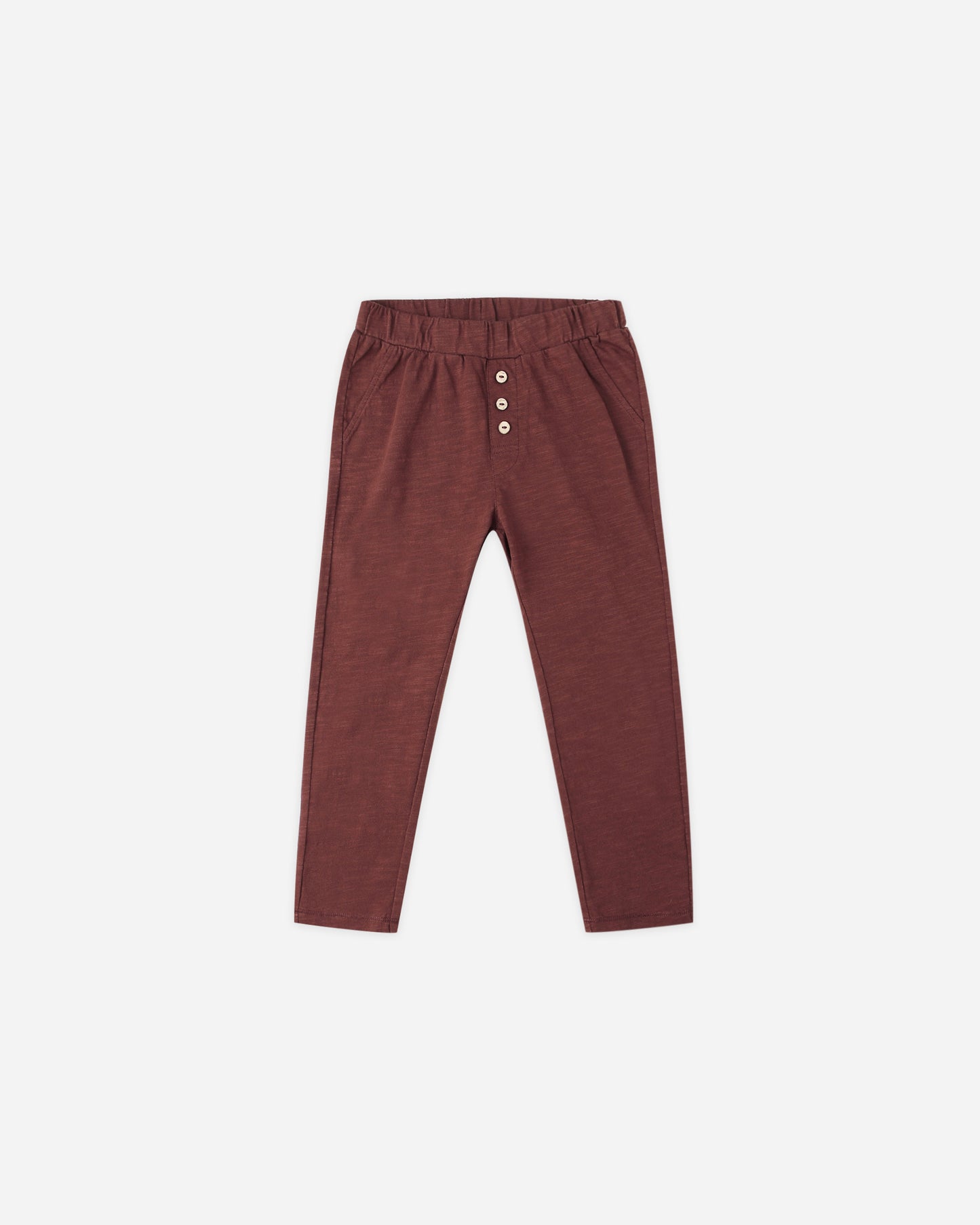 Cru Pant || Burgundy - Rylee + Cru | Kids Clothes | Trendy Baby Clothes | Modern Infant Outfits |