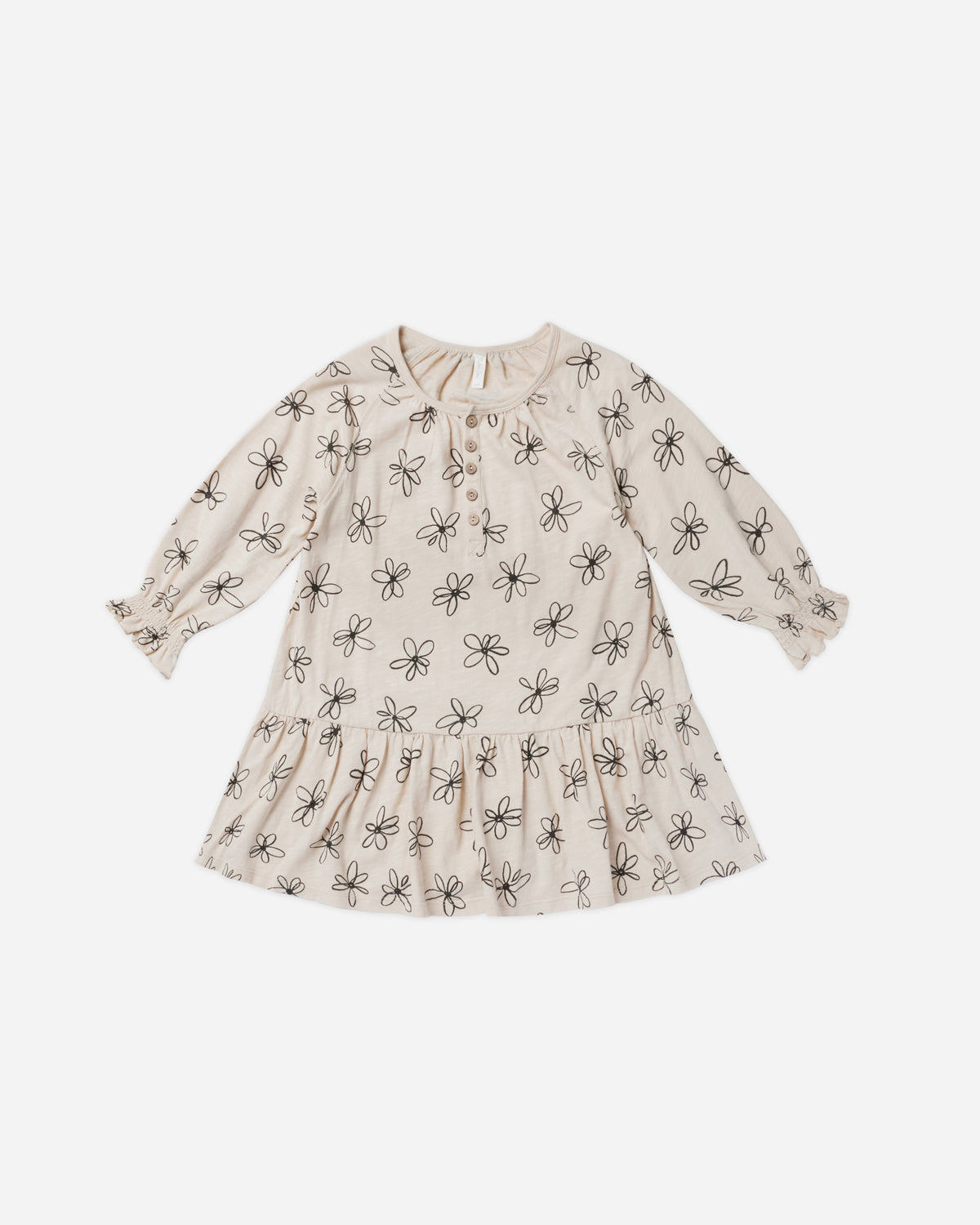 Rylee + Cru Babydoll Dress - Blue Meadow main image 0
