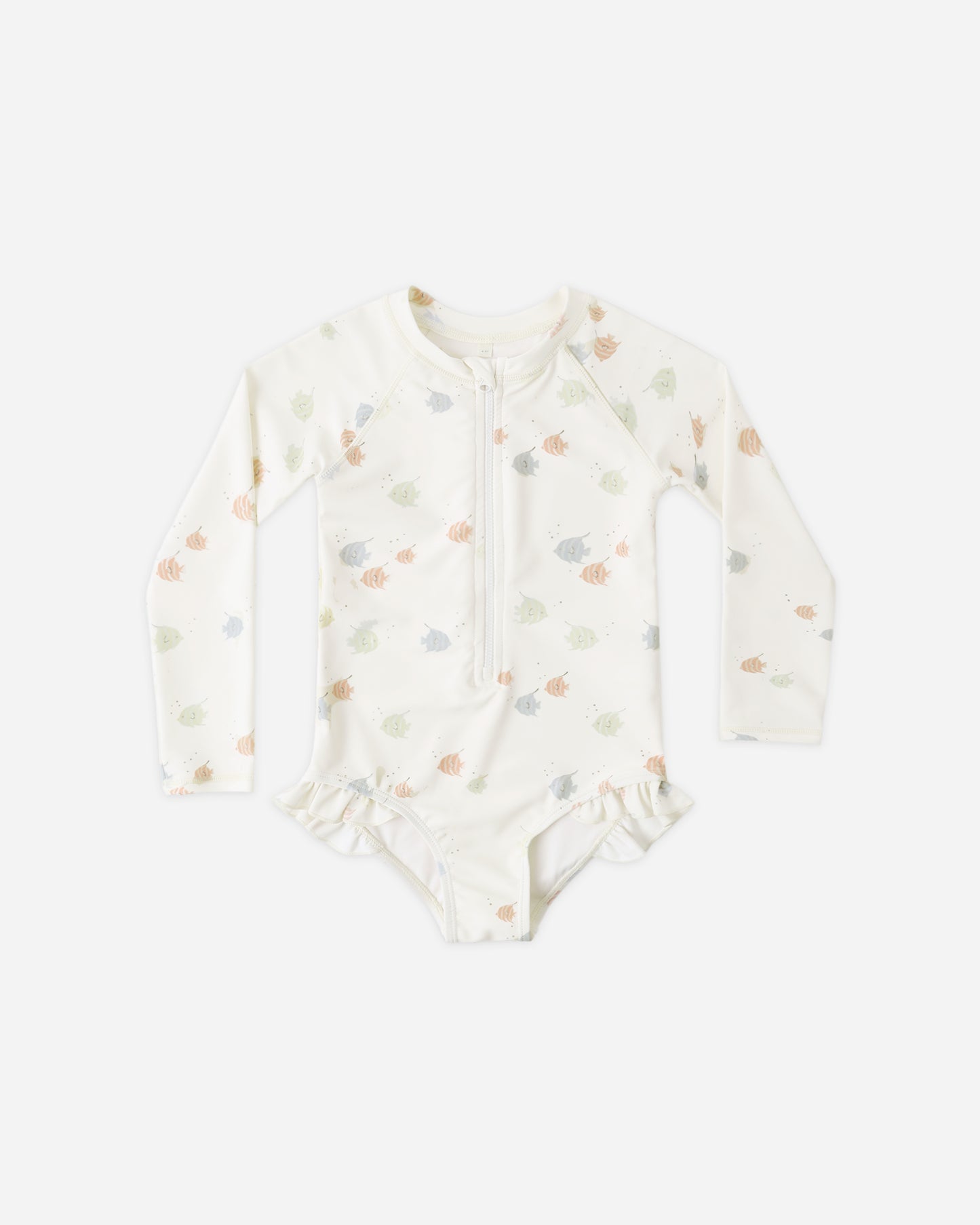 Rashguard One-Piece Angel Fish - Rylee + Cru | Kids Clothes | Trendy Baby Clothes | Modern Infant Outfits |