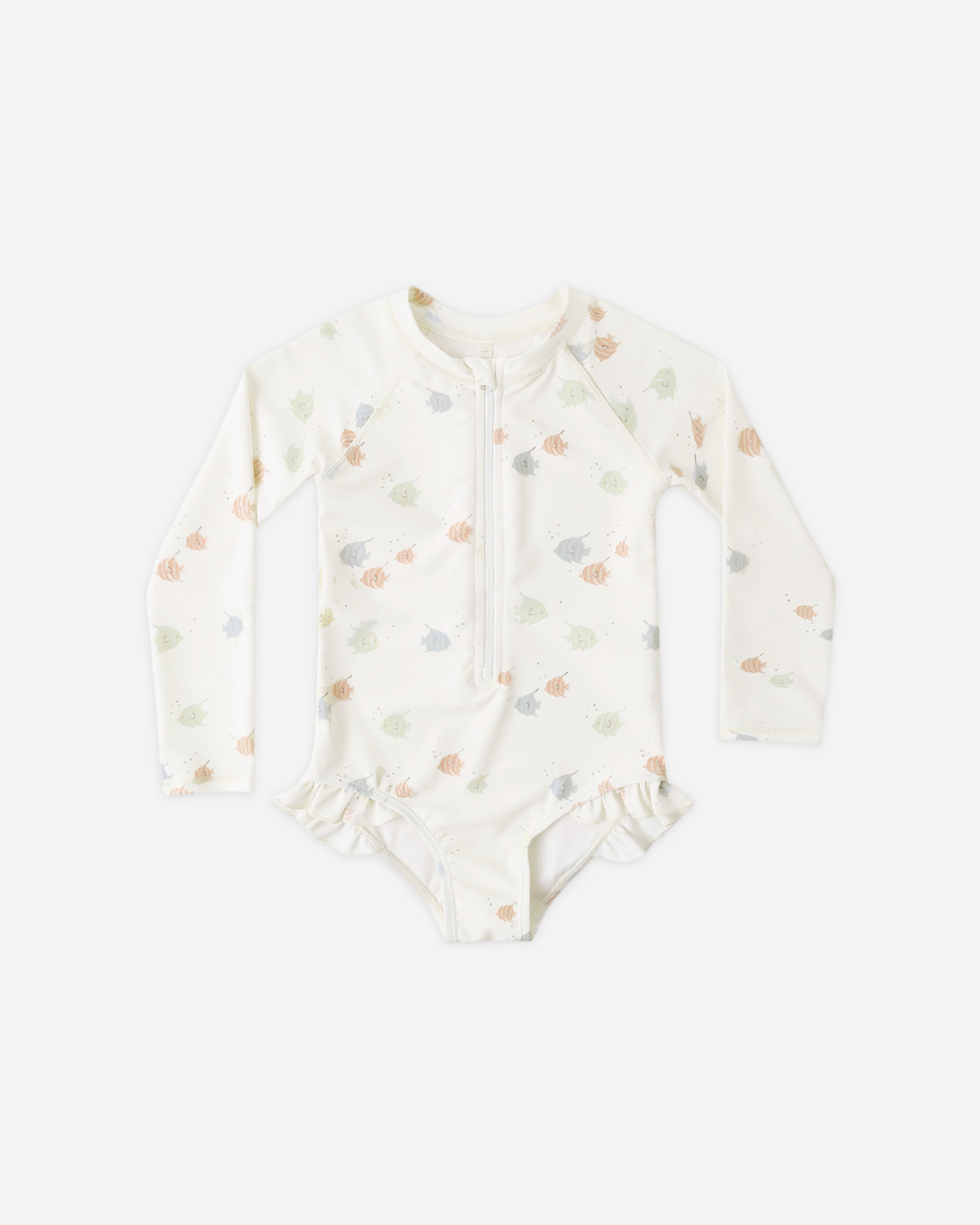 Rashguard One-Piece Angel Fish - Rylee + Cru | Kids Clothes | Trendy Baby Clothes | Modern Infant Outfits |