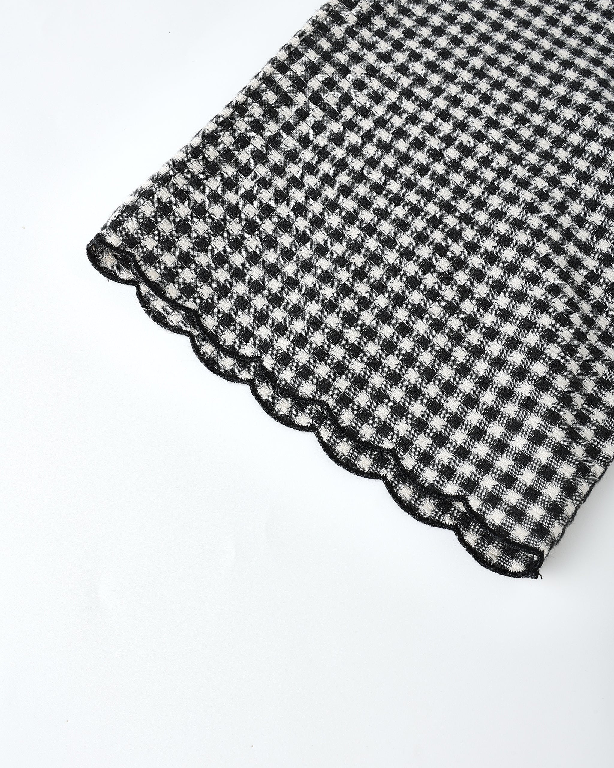 Wide Leg Pant || Black Gingham - Rylee + Cru | Kids Clothes | Trendy Baby Clothes | Modern Infant Outfits |