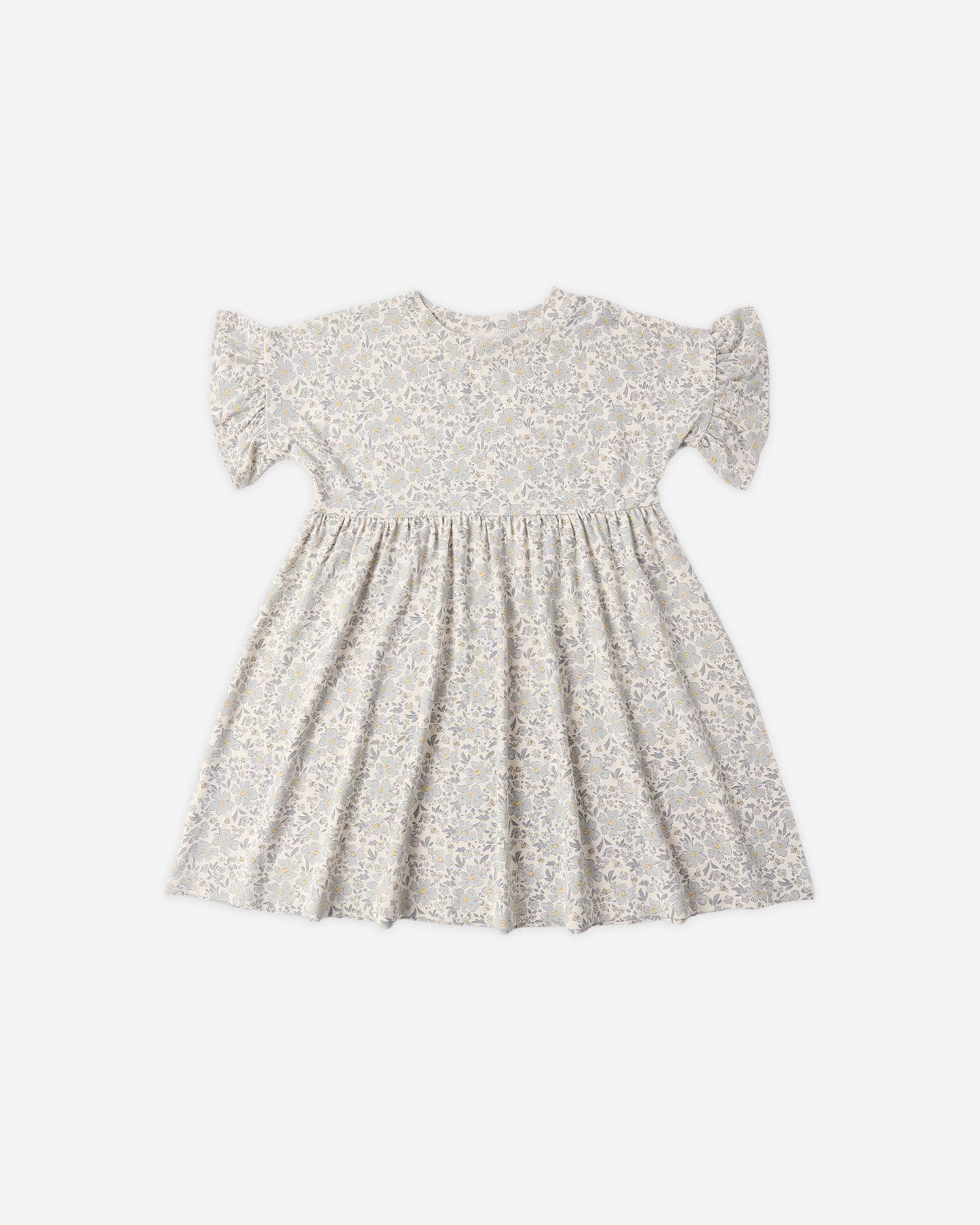 Babydoll Dress Blue Meadow - Rylee + Cru | Kids Clothes | Trendy Baby Clothes | Modern Infant Outfits |