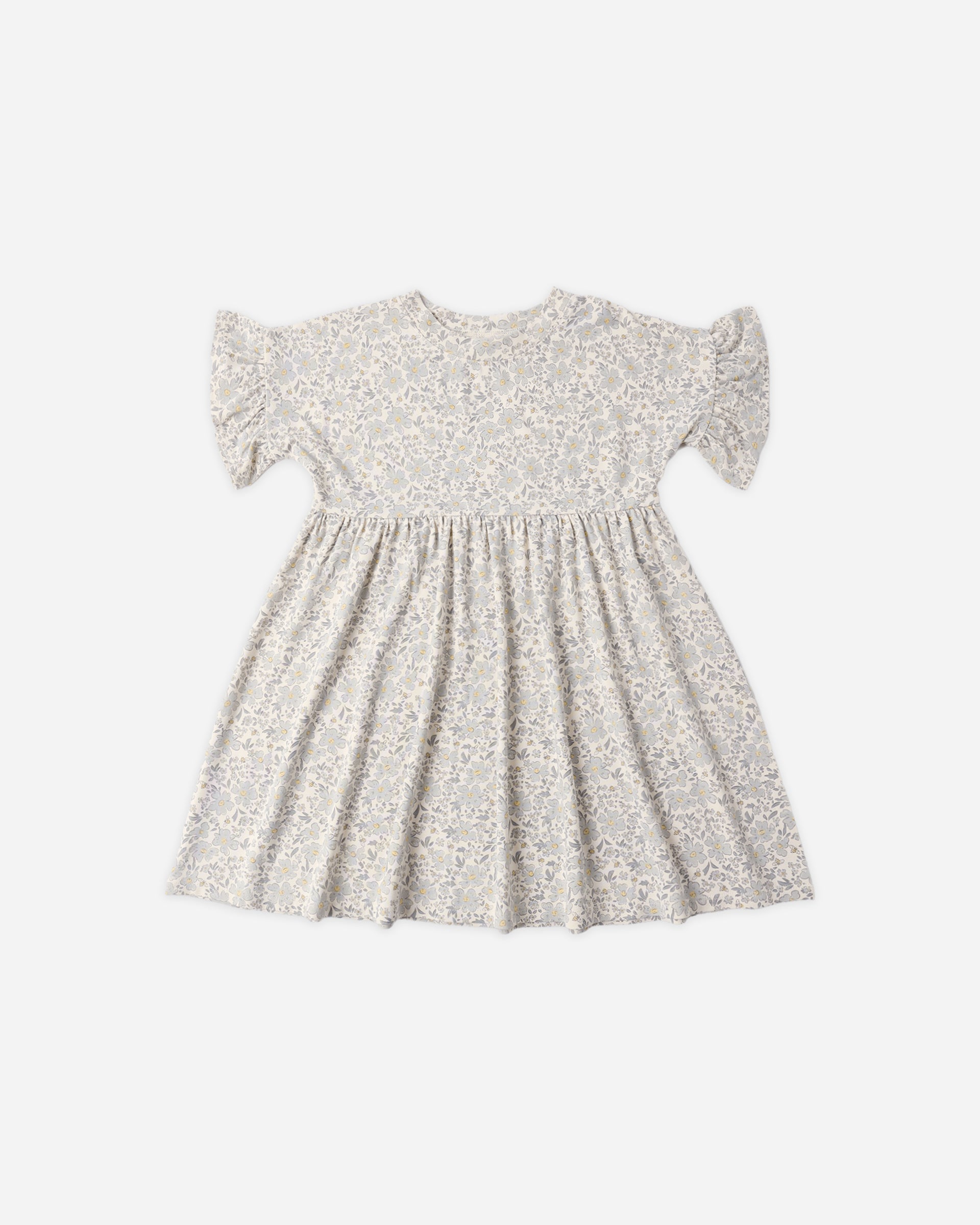 Babydoll Dress Blue Meadow  Rylee + Cru
